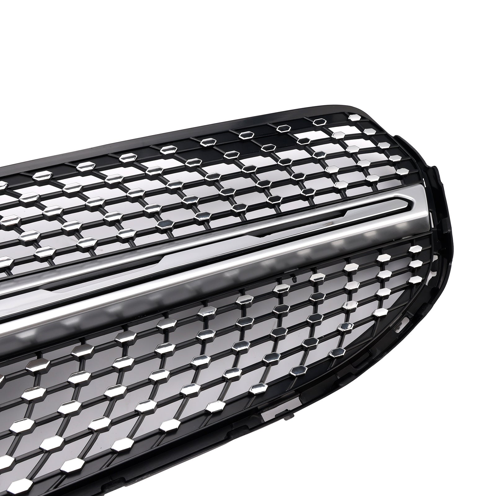 2020-2022 Mercedes-Benz X253 GLC250 GLC300 Diamond Front Bumper Grille