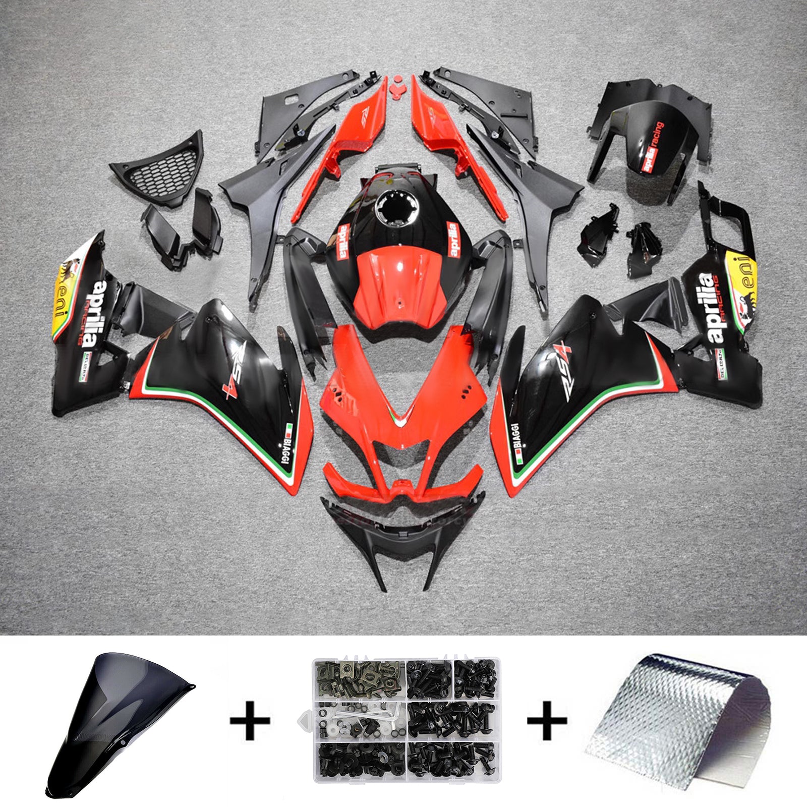 2012-2016 Aprilia RS4 125 50 Injection Fairing Kit Bodywork