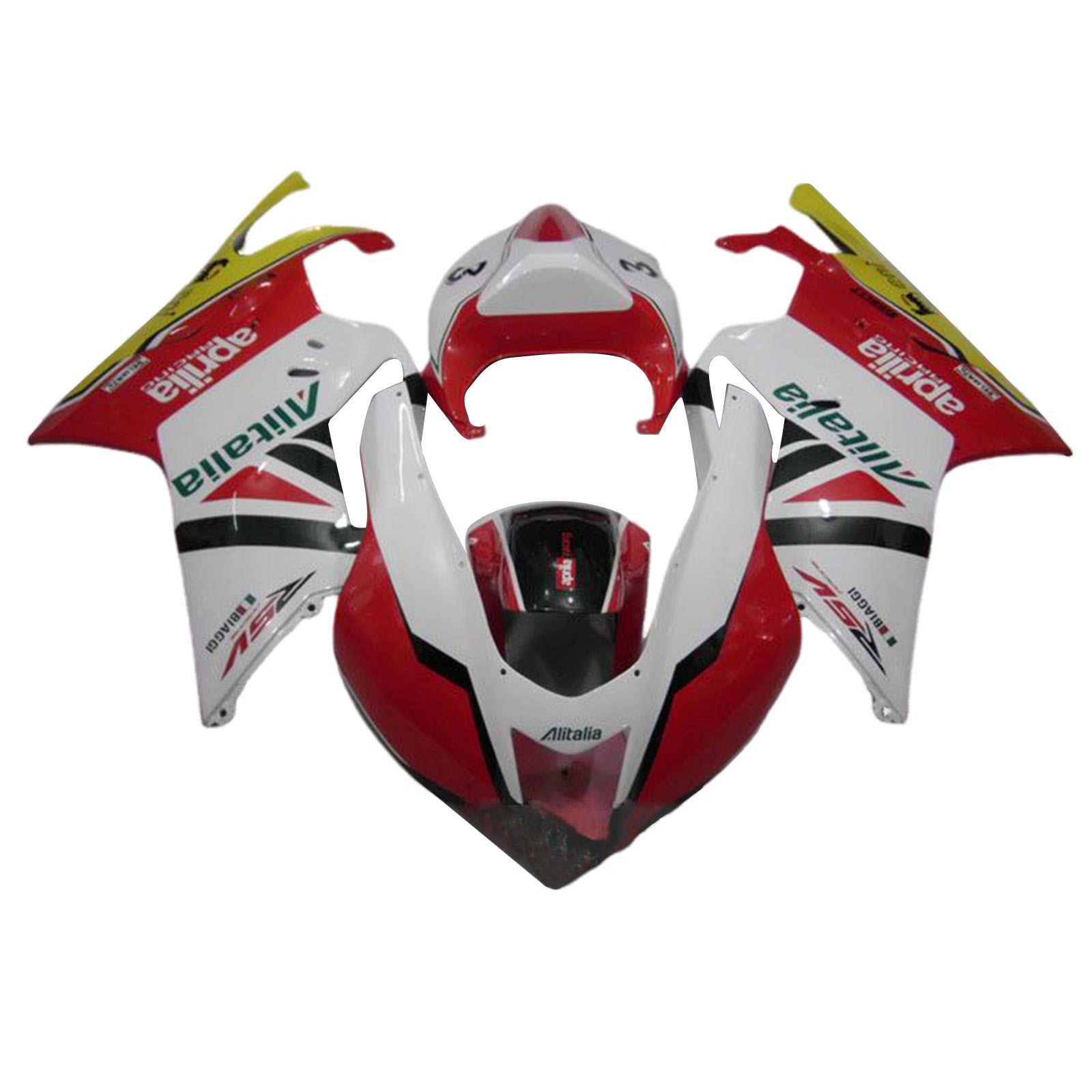 2003-2006 Aprilia RSV1000 Kit de carénage kit de carrosserie plastique