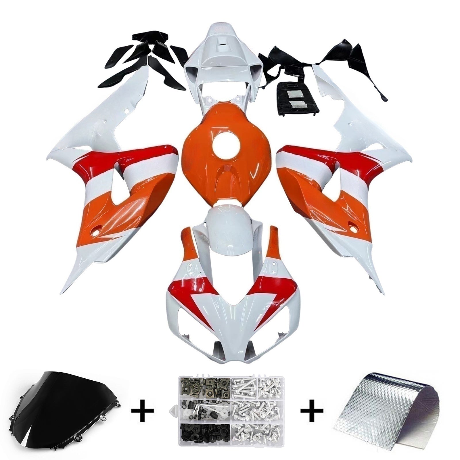 Injection Fairing Kit Bodywork Plastic ABS fit For Honda CBR1000RR 2006-2007