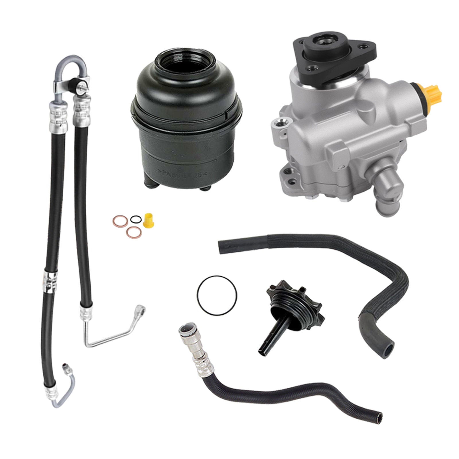Power Steering Pump 32411092742 Fit BMW 5 E39 520i 523i 525i 530i 1996-2004
