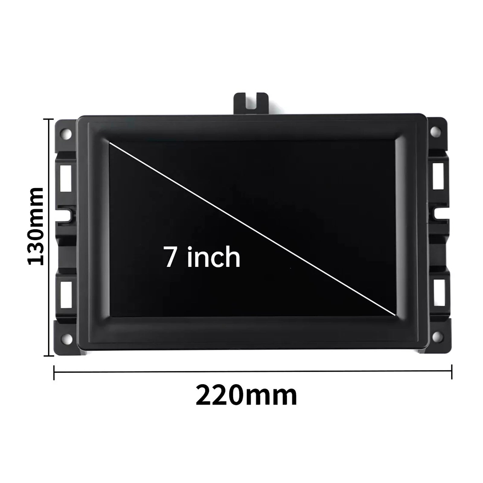 2017-2020 Jeep Compass Car Radio Navigation 7" LCD Display Touch Screen