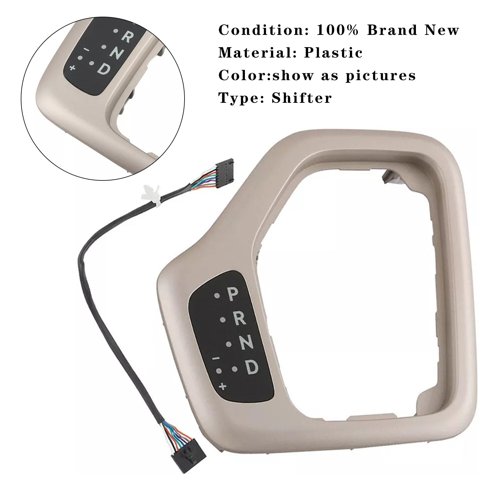 2014-2018 Jeep Cherokee Center Shifter Bezel Factory 5YD27LS5AA