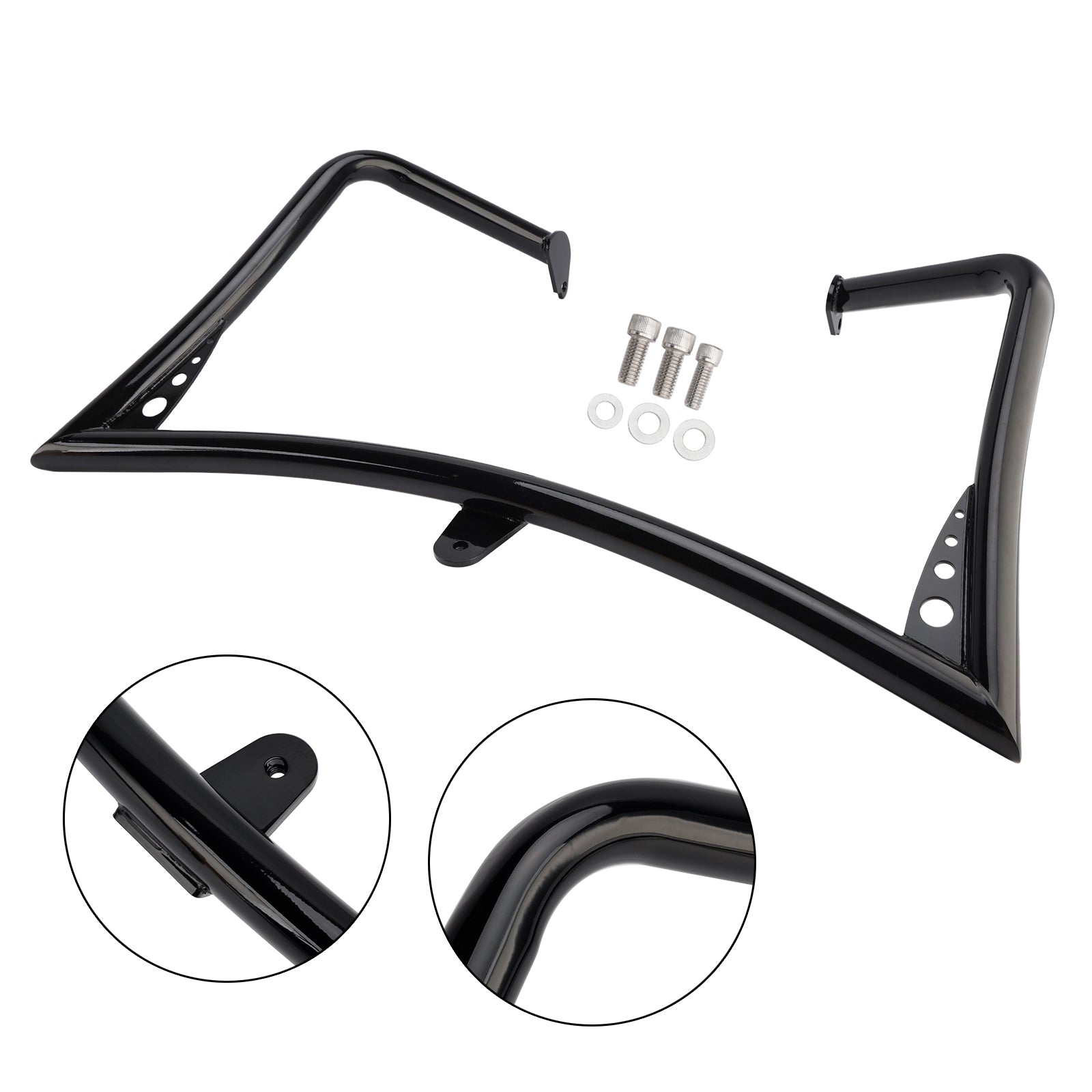 2006 Street Glide EFI FLHXI Engine Guard Frame Anti-Crash Bumper Protector Black