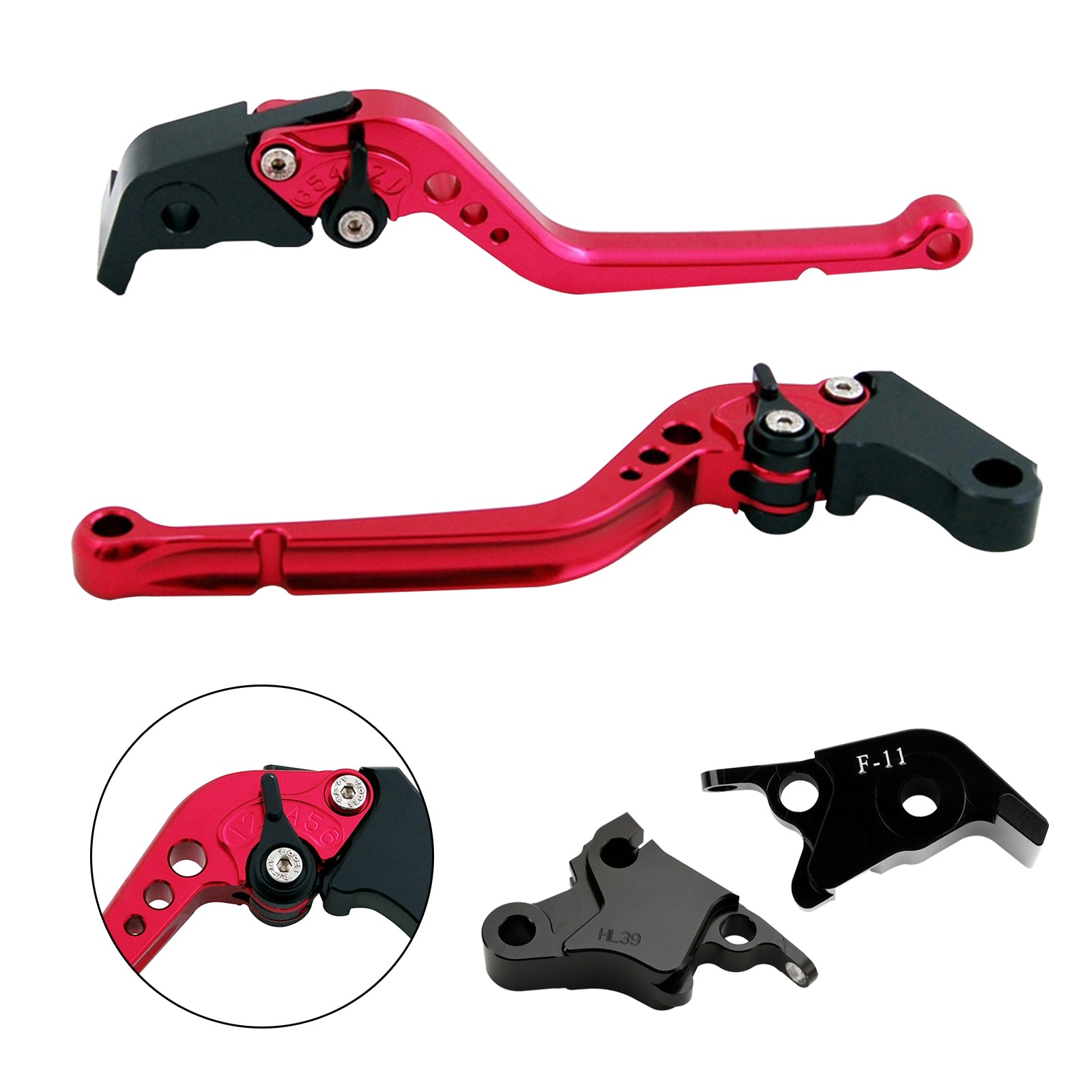 Palanca de freno de embrague larga apta para CFMOTO 700CL-X Sport 2021-2022