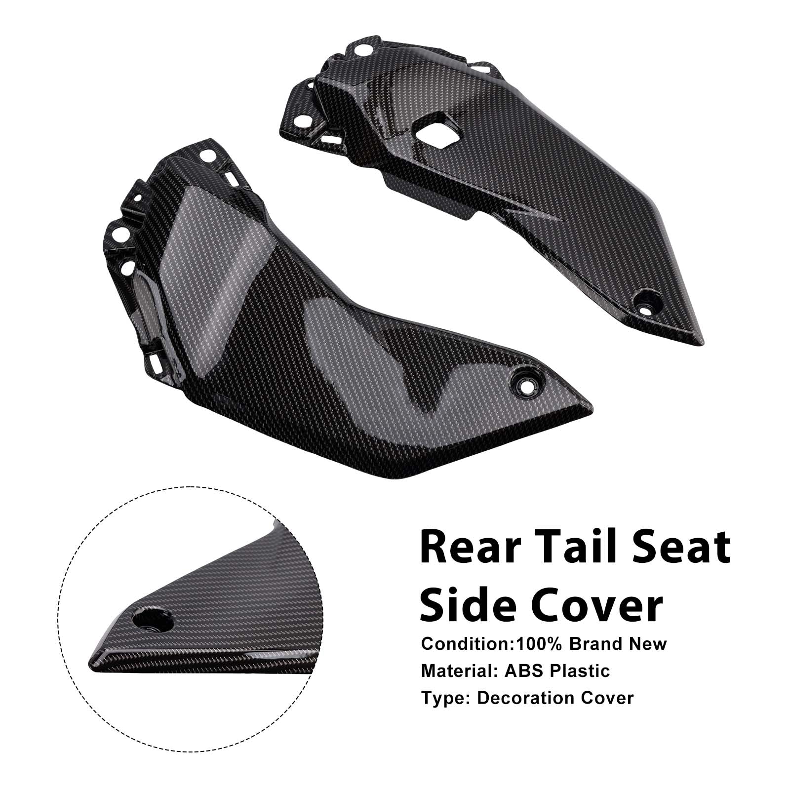 Carénage de couverture latérale de siège arrière, pour Yamaha Tenere 700 T700S 2025 – 2026
