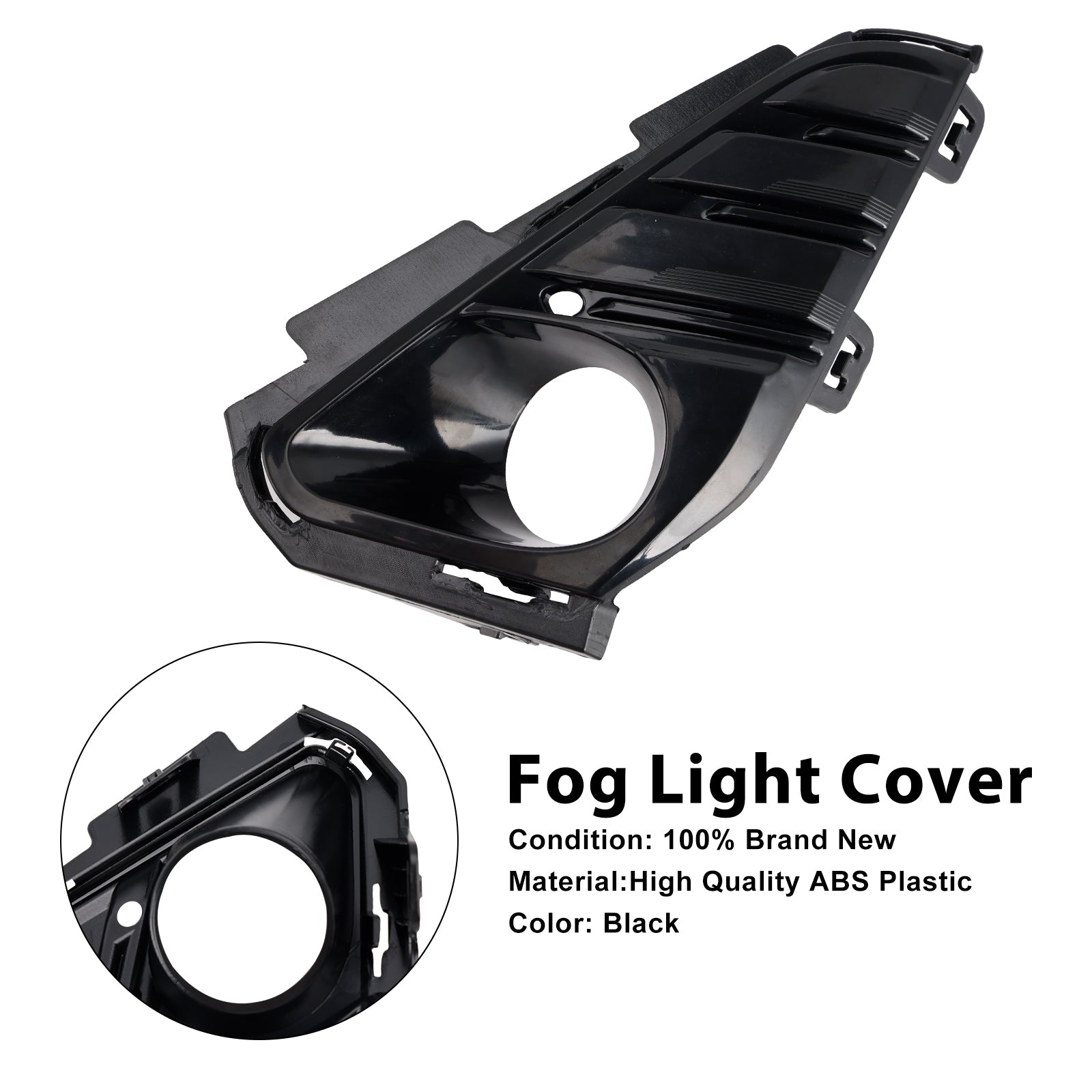 2018-2021 GMC Terrain Front Conte de nevoeiro esquerdo moldura leve 23196307