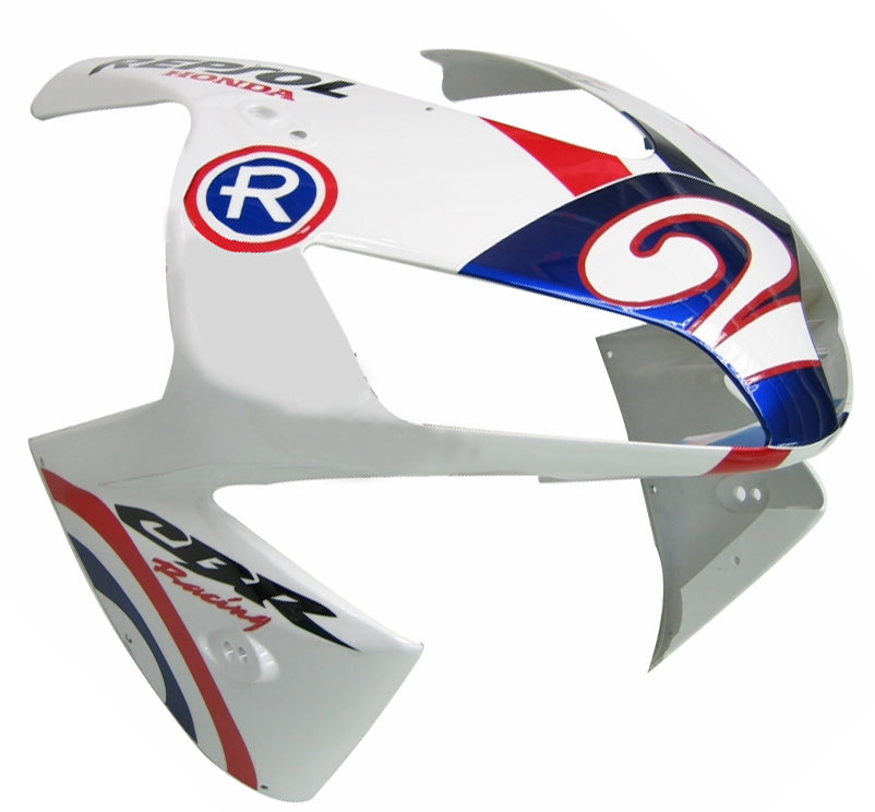 2005-2006 Honda CBR 600 RR Blanc No.2 Repsol Racing Carénages Générique