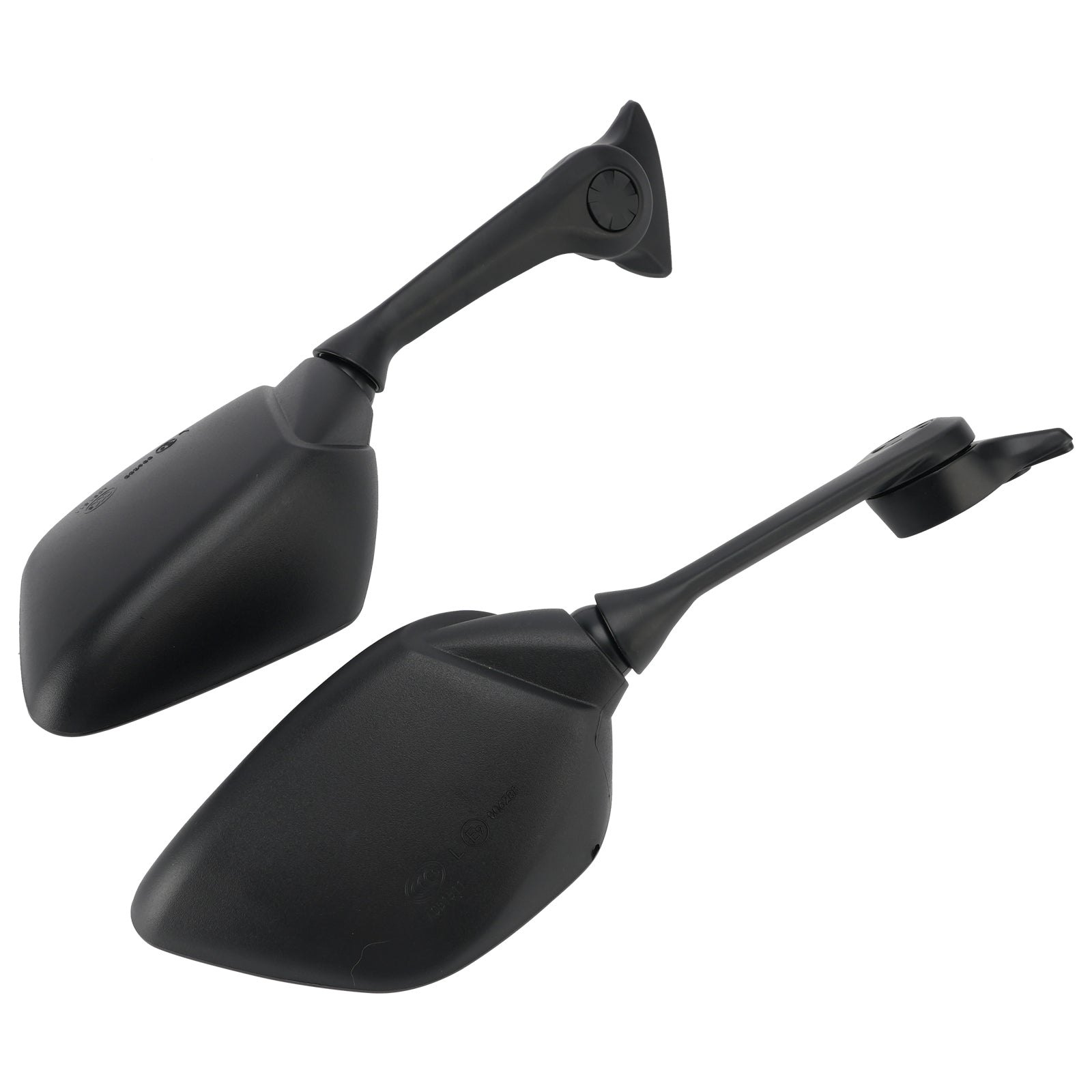 BLACK MIRRORS SET BEB-26280-00 BEB-26290-00 FOR YAMAHA YZF R7 YZF-R7 2022-2025