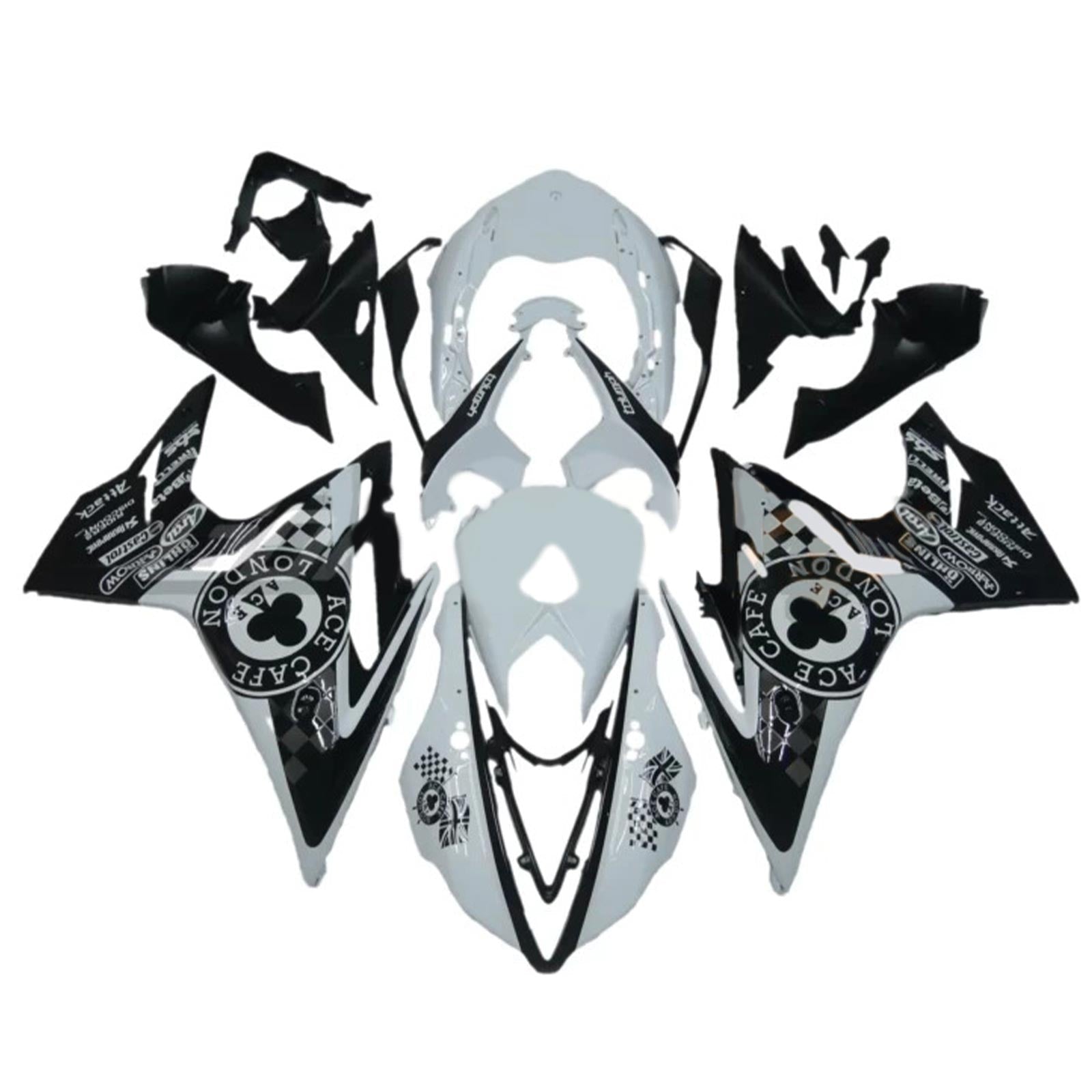 2013-2016 Triumph Daytona 675 kuipset carrosserie kunststof ABS