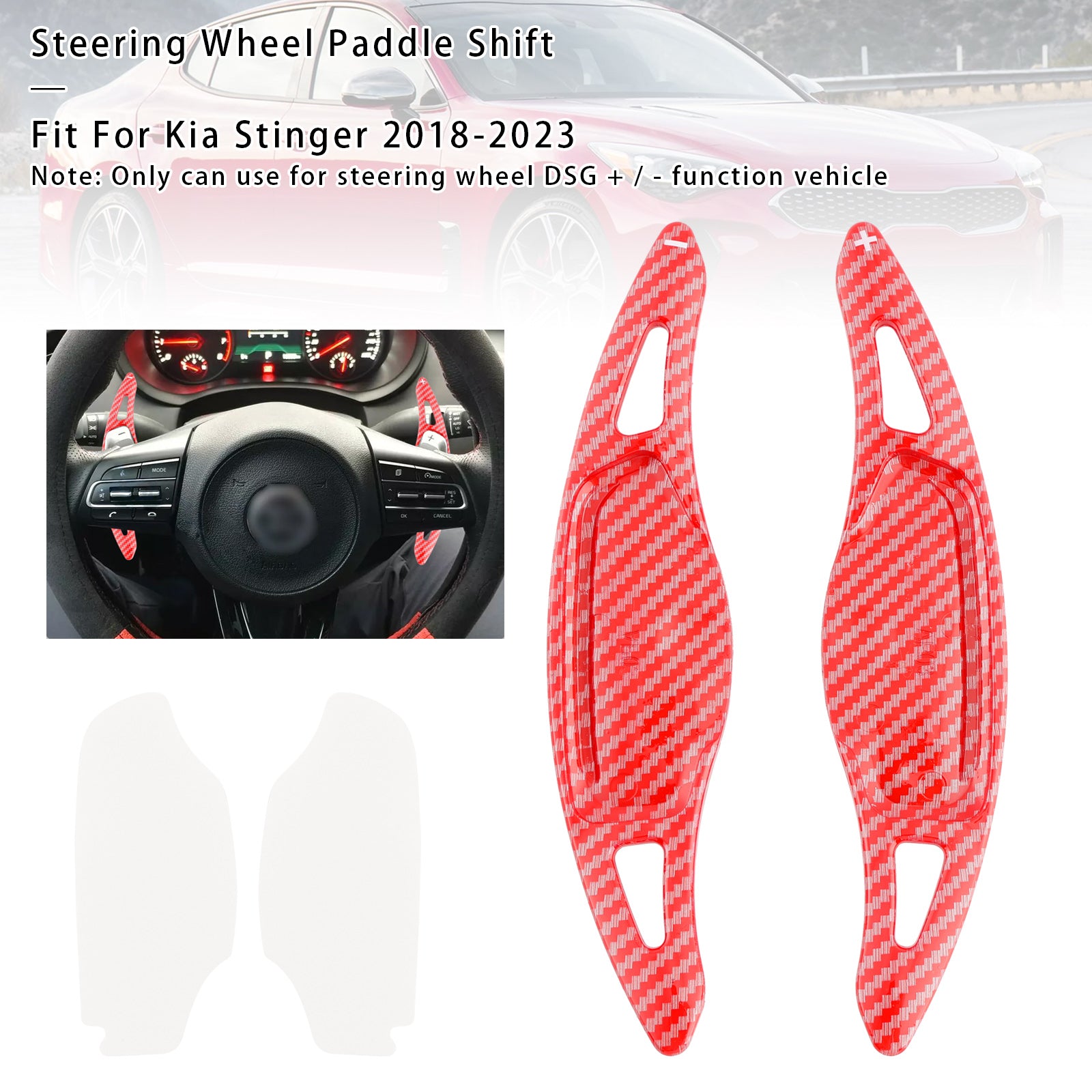 2018-2023 Kia Stinger stuurschakelpaddles