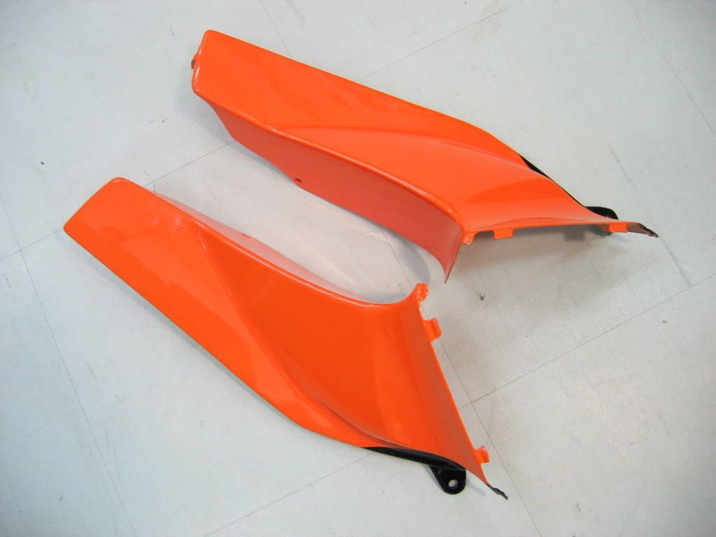 2003-2004 Honda CBR 600 RR Orange & Black Flame Racing Fairings Generic