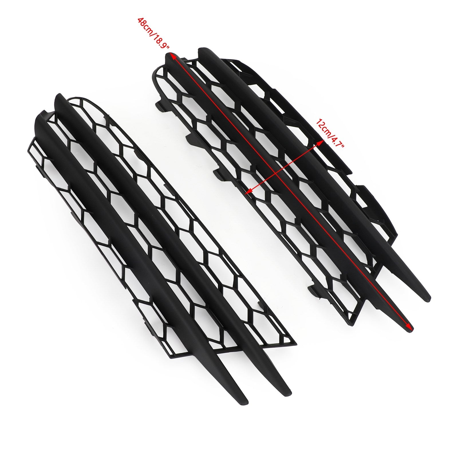 2008-2014 VW Scirocco paar voorbumper O/S onderste grill 1K8853666B