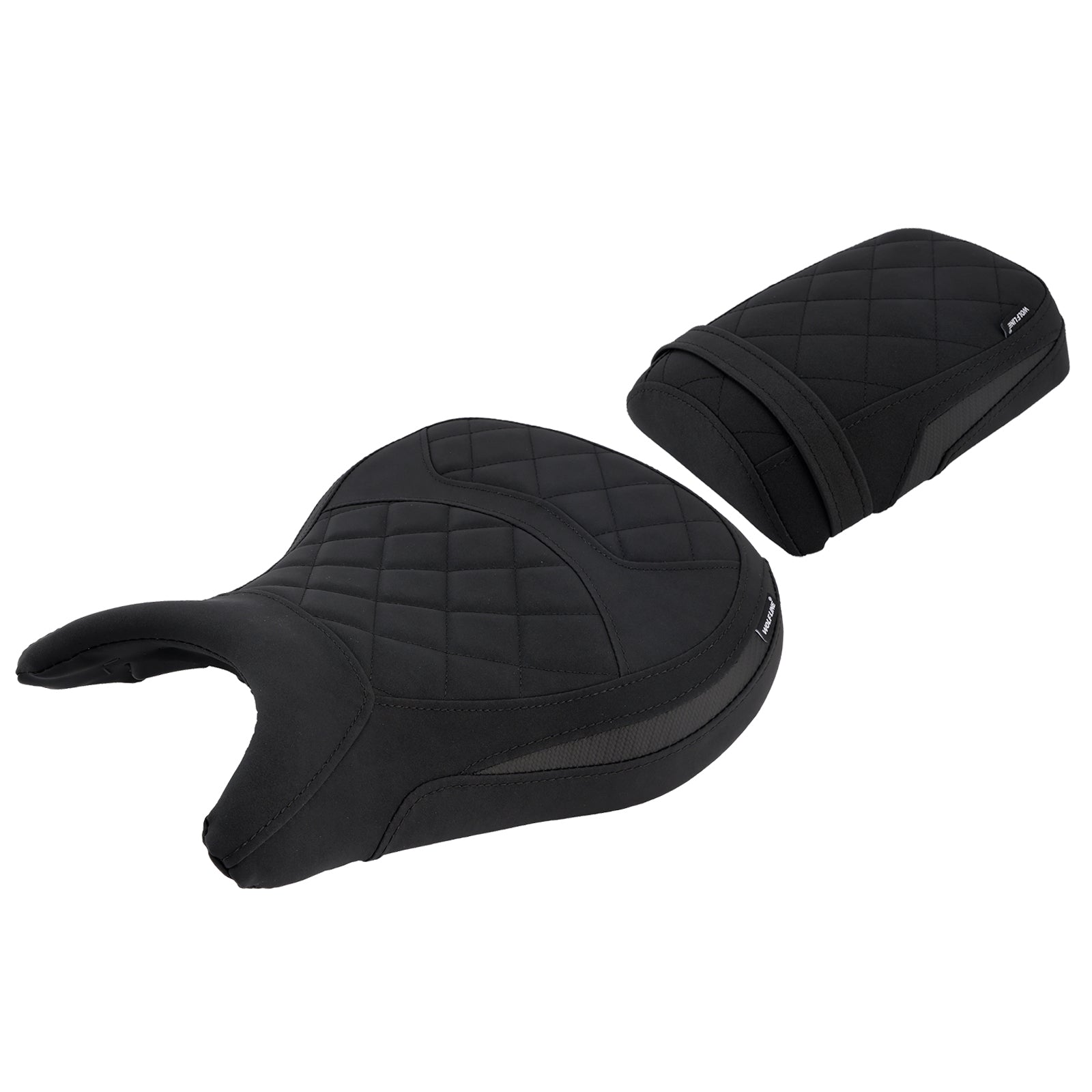 Lower Front W/ Rear Seat Lower Pillion Black For Kawasaki Eliminator 500 24-25