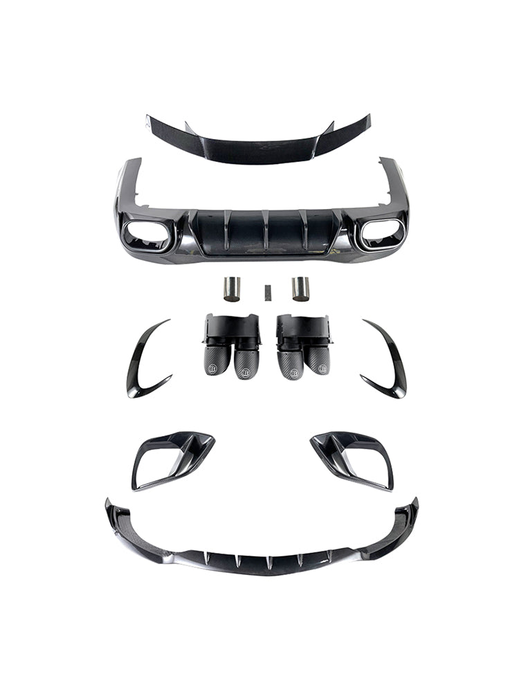 2021-2026 Fit Mercedes Benz AMG GT63 X290 4 DOOR Carbon Fiber Bumper Body Kit