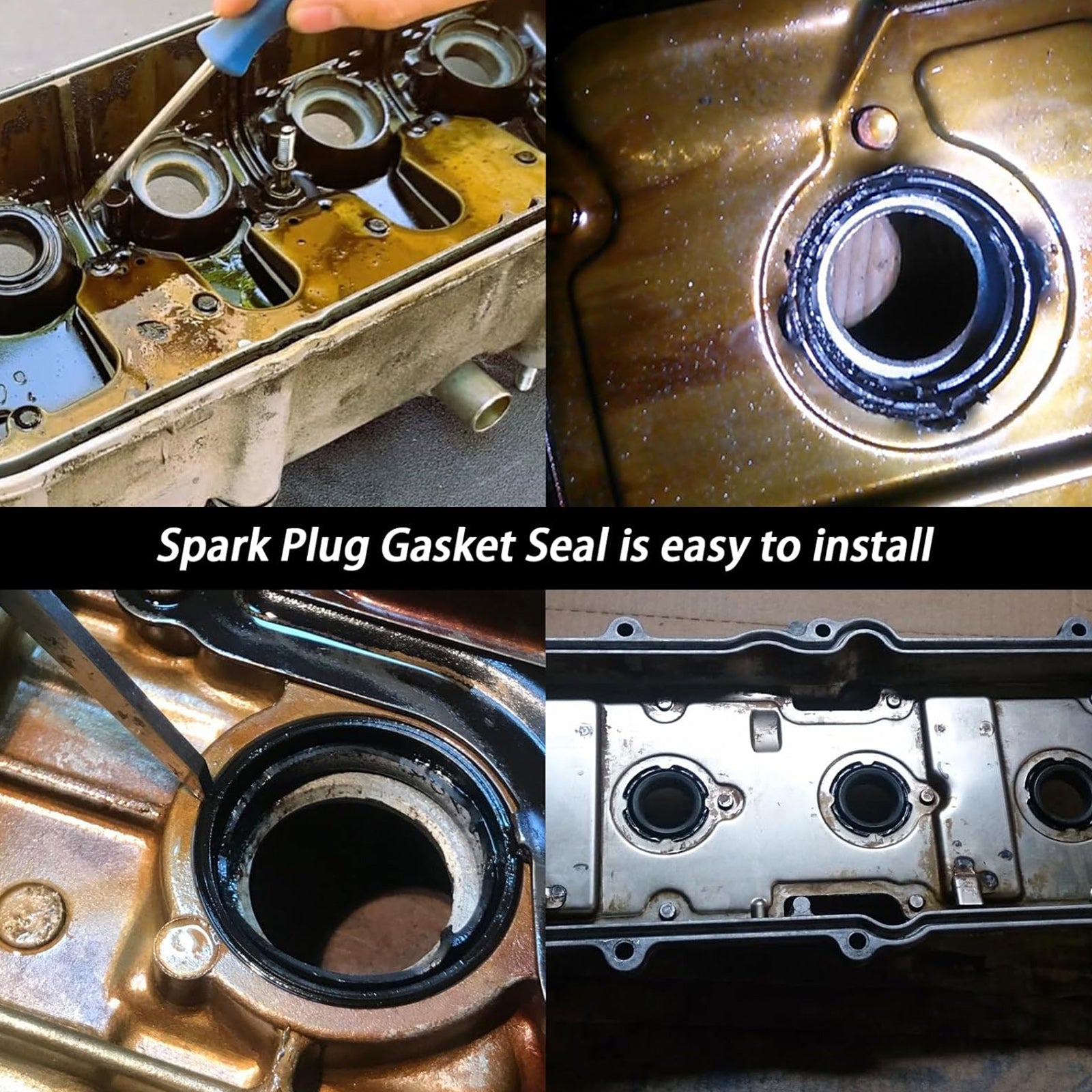 Spark Plug Tube Seal for Jeep Wrangler Cherokee 2012-2024 5184778AB