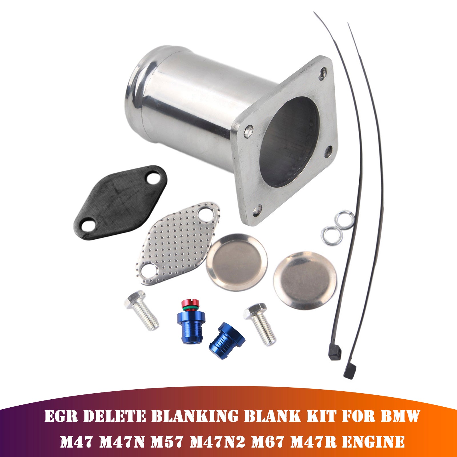 1998-2003 BMW 3-Series E46 330d EGR Delete Blanking Blank Kit