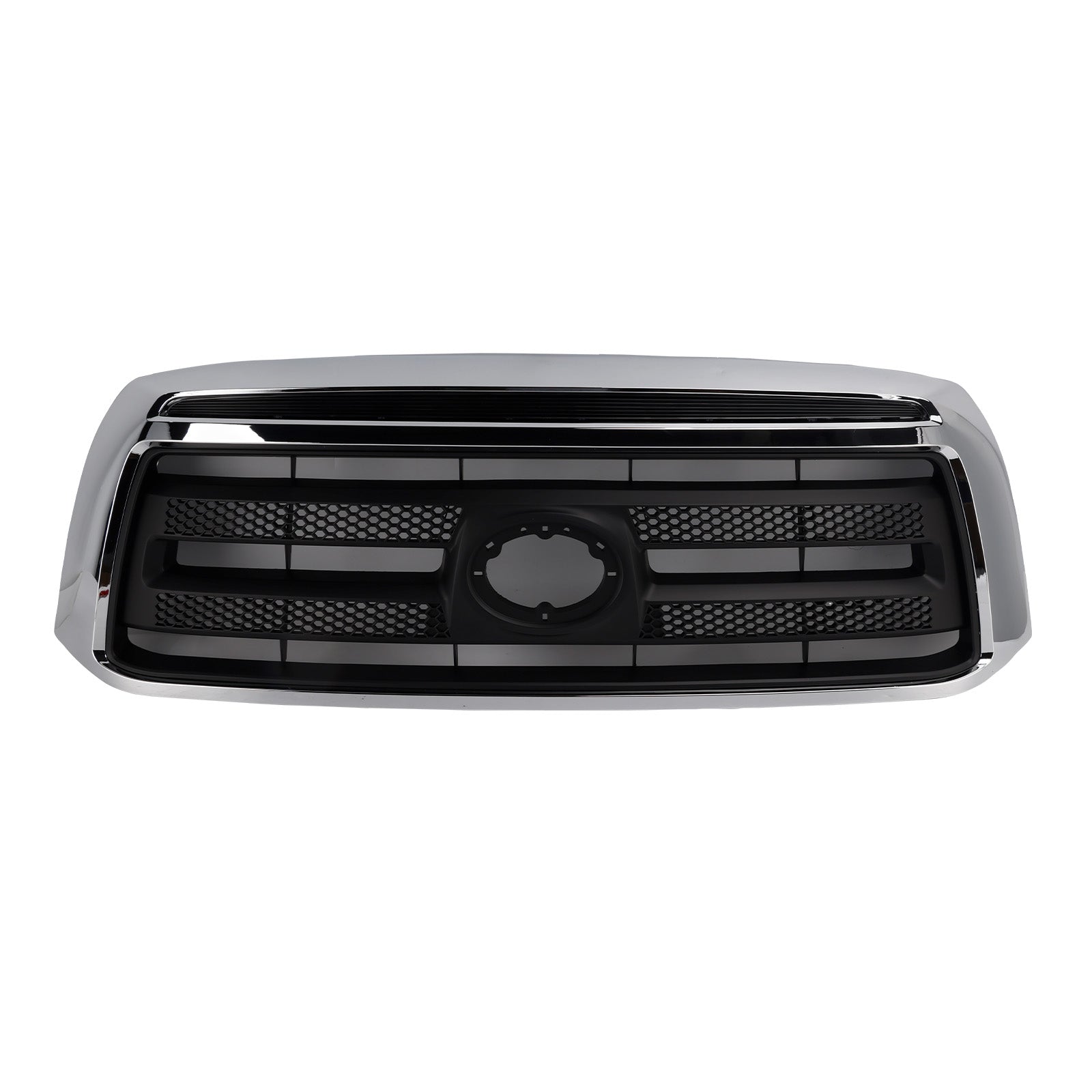 Matte Black Chrome Front Bumper Grill Grille Fit Toyota Tundra 2010-2013