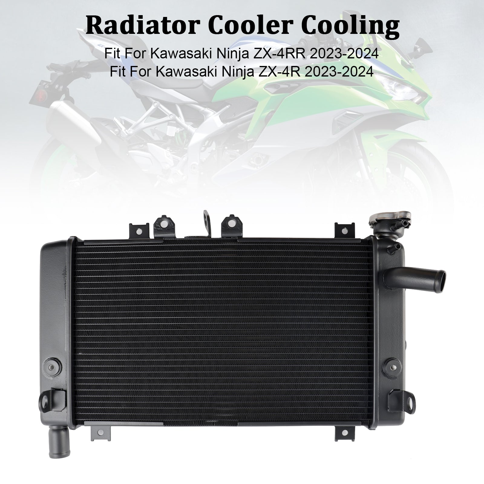 Moteur de refroidissement de radiateur Kawasaki Ninja ZX-4RR 2023-2024, Coole 39060-0758