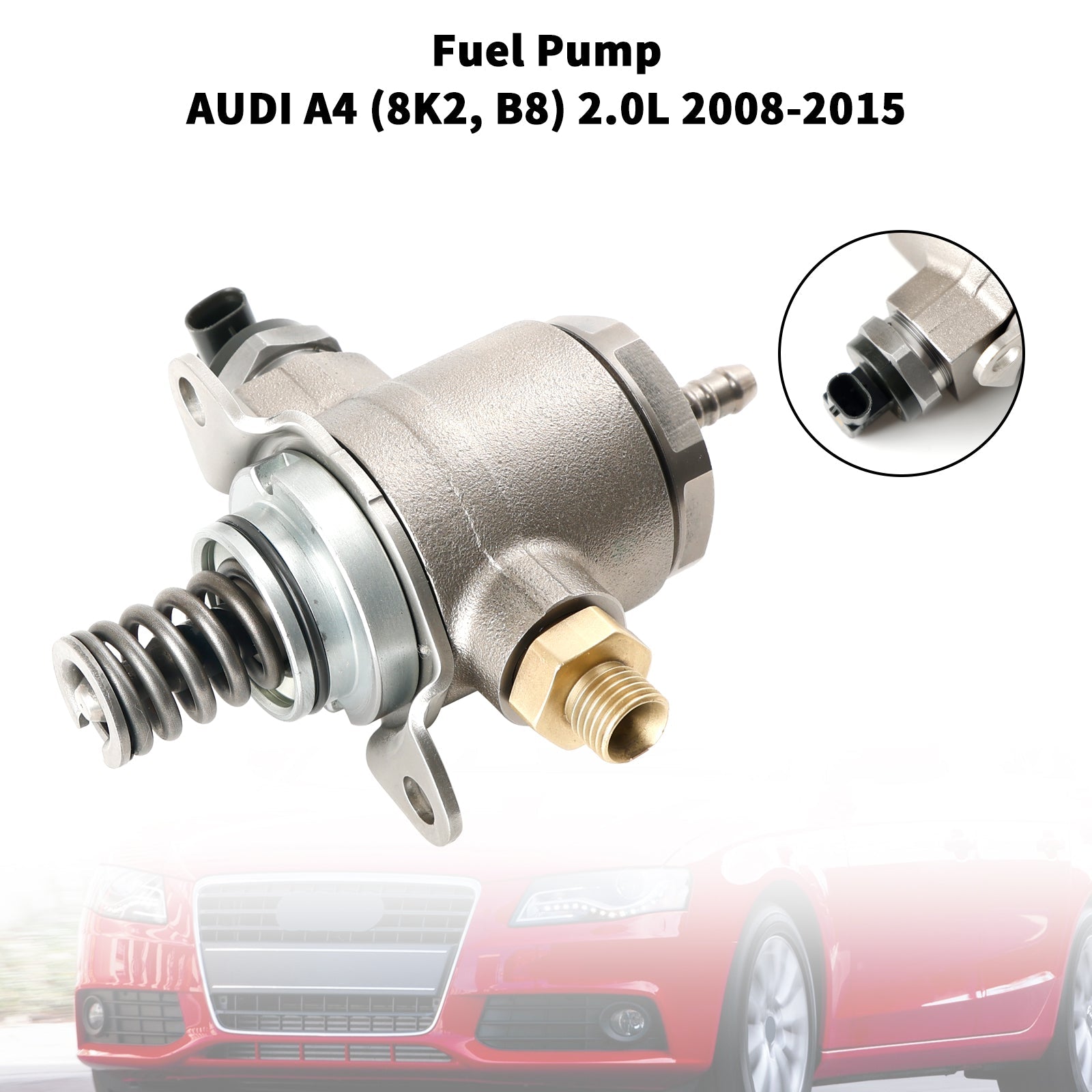 2009-2016 AUDI A4 Allroad (8KH, B8) 2.0L High Pressure Pump Fuel Pump 06J127025E