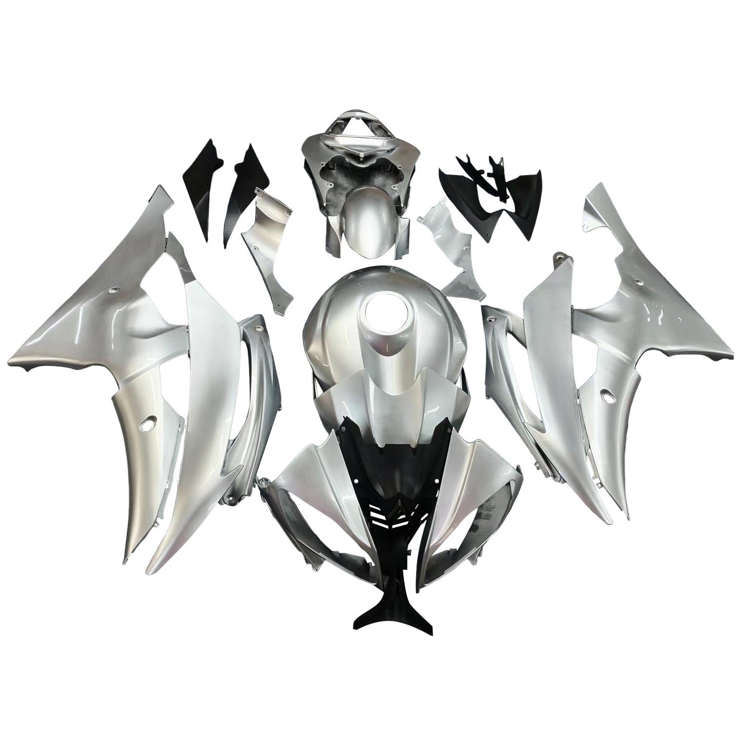 Injection Fairing Kit Bodywork Plastic ABS fit For Yamaha YZF 600 R6 2008-2016