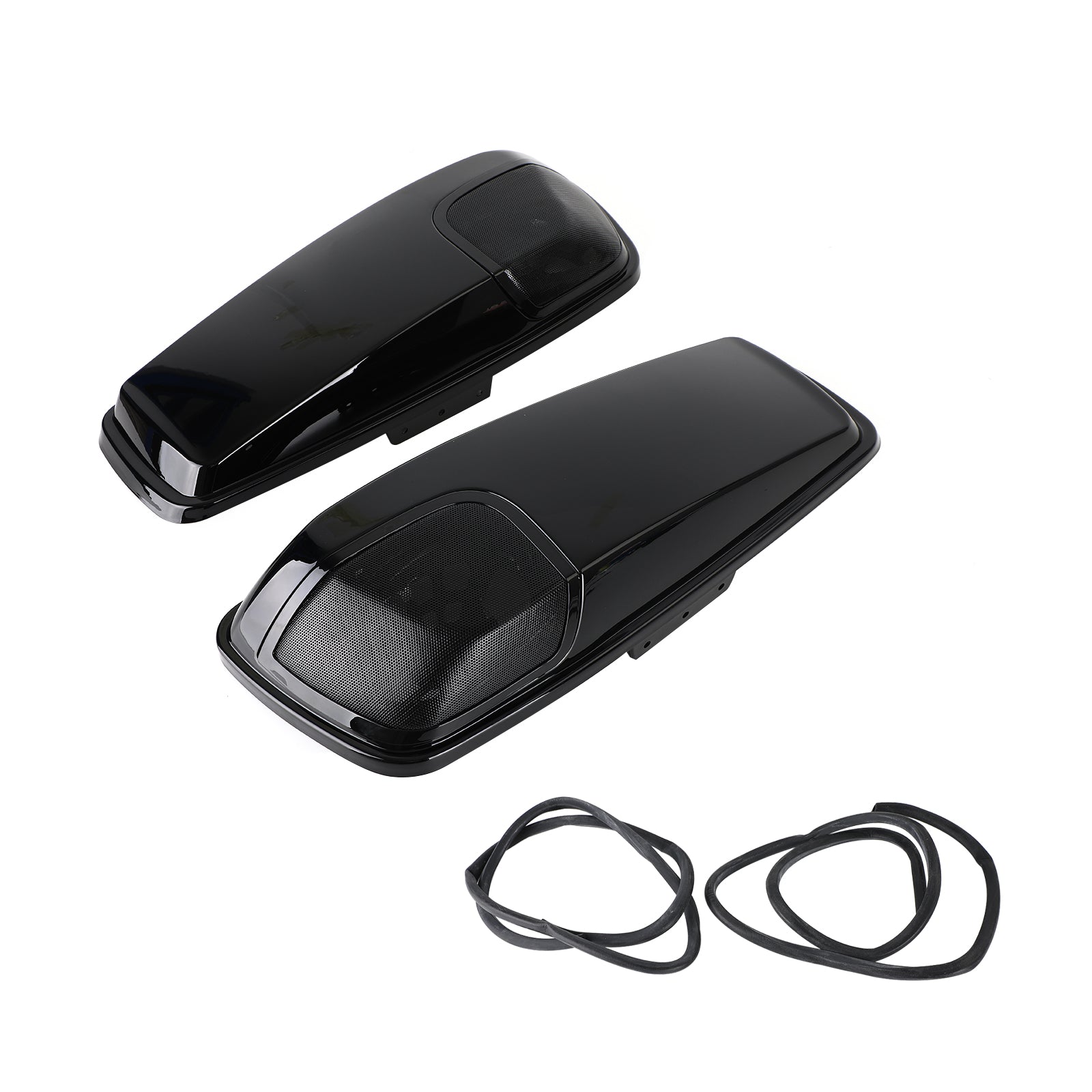 2014-2020 Harley Touring Road Street Glide Harde Zadeltas 5x7" Luidsprekerdeksels