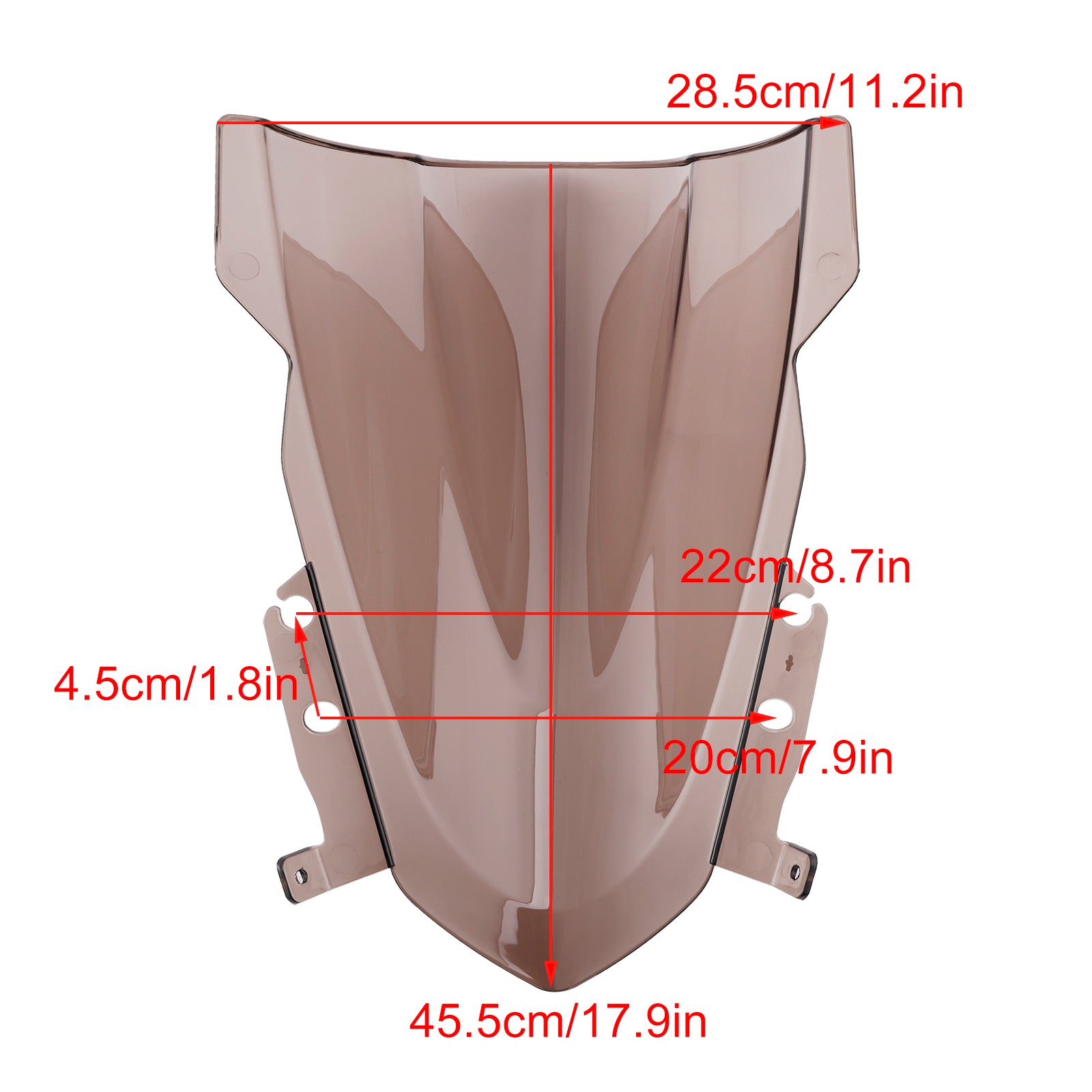 2024-2025 Daytona 660 Motorcykel vindrutan vindruta