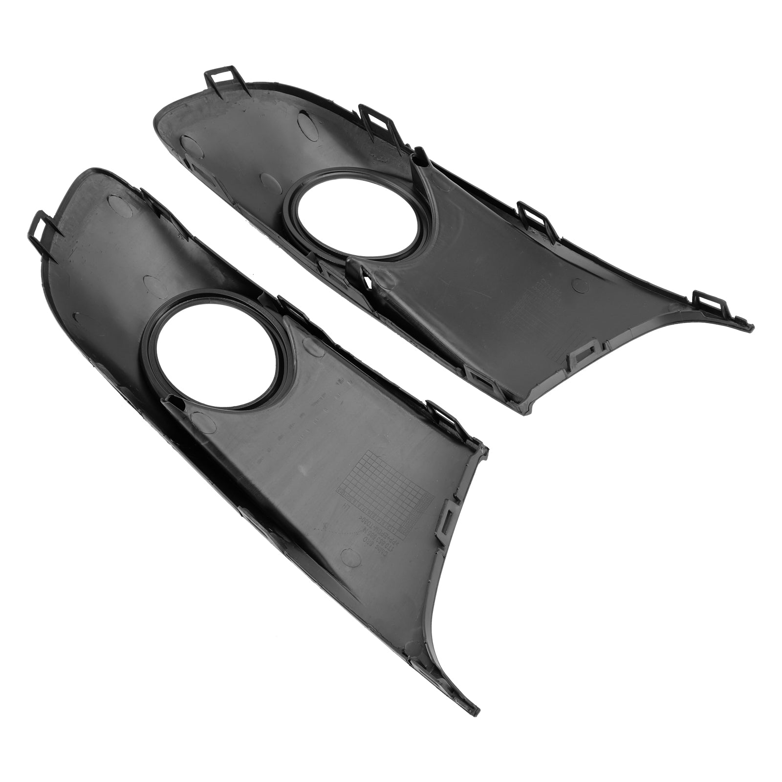 2011-2015 Volkswagen VW Caddy Touran 2 STUKS Bumper Mistlamp Lamp Trim Covers Grill Chroom