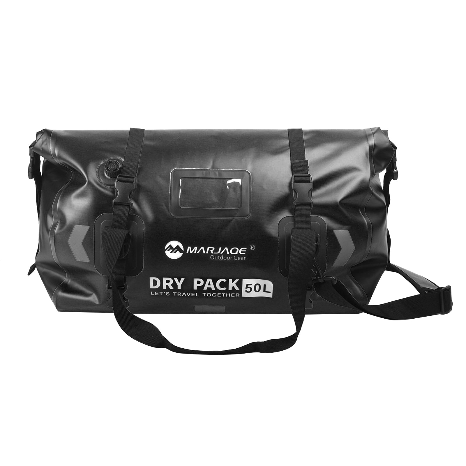 Sac de rangement de rangement latéral universel sac à rangement Pu 50L pour moto jaune