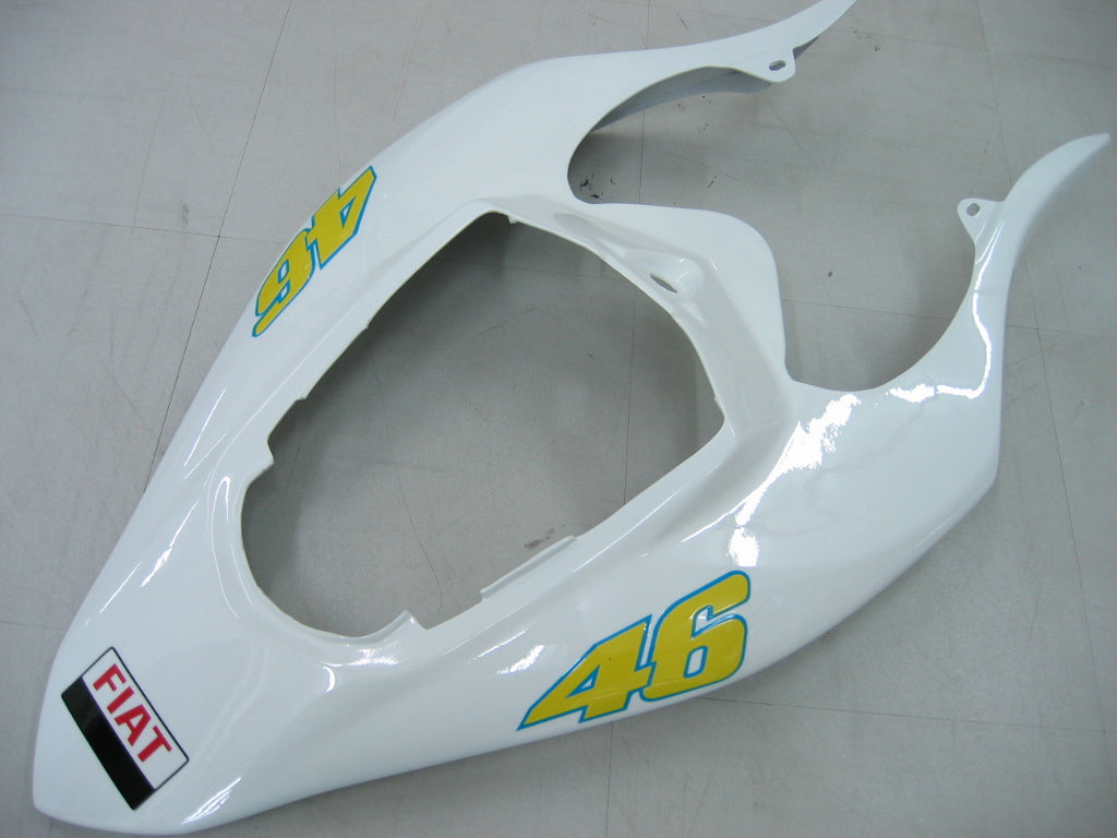 2004-2006 Yamaha YZF-R1 Bleu Blanc No.46 Carénages de course génériques