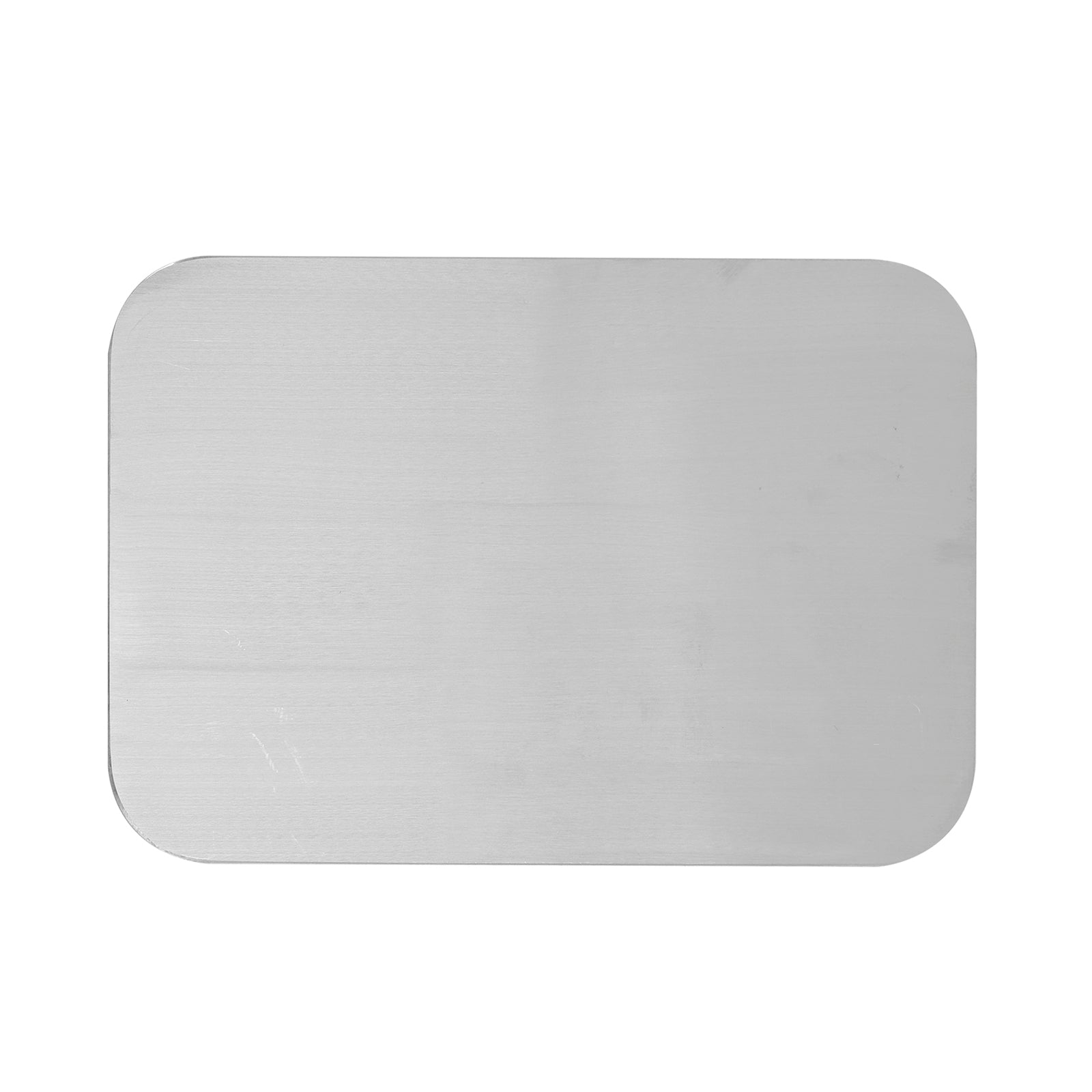 Plaque d'immatriculation quadrilatère vierge en alliage d'aluminium, bricolage universel pour moto