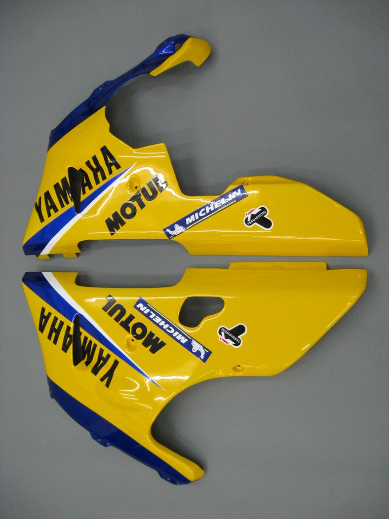 2000-2001 Yamaha YZF-R1 Amarillo Azul No.46 Carenados Camel Racing Genéricos