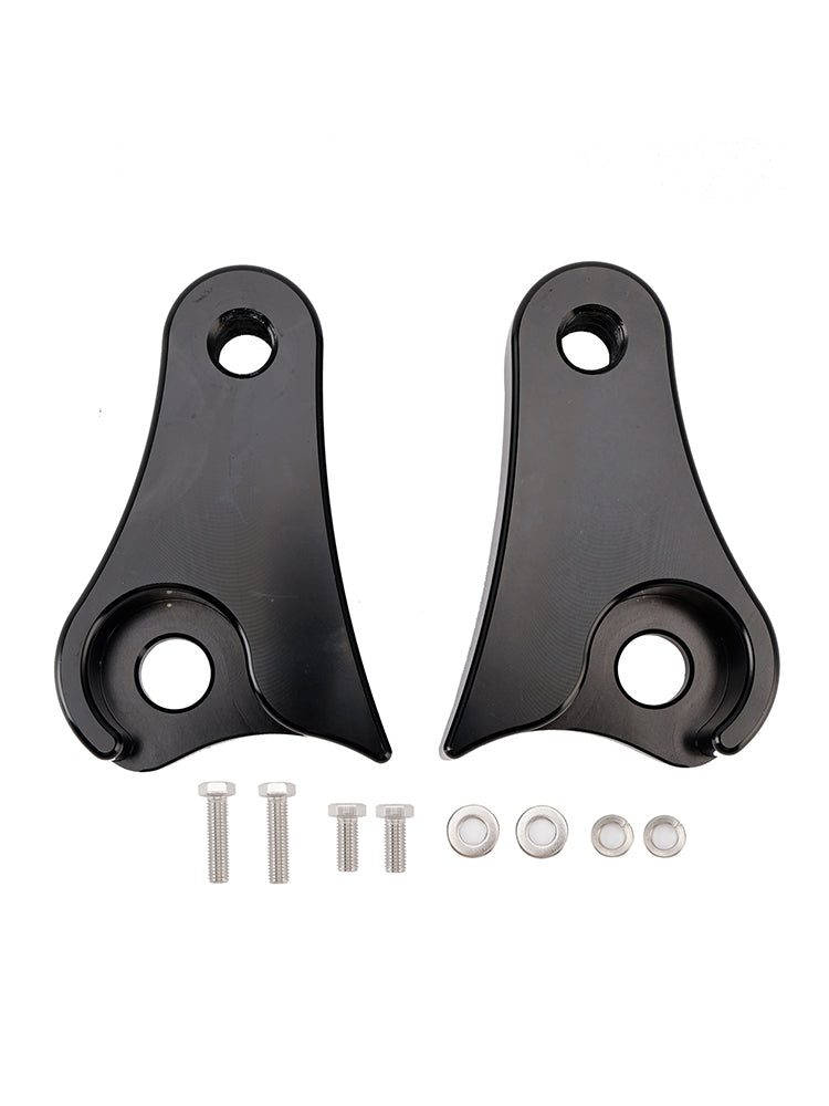 2009-2025 Touring Street Glide Road King Electra 1.5" Kit de blocos de ligação de rebaixamento