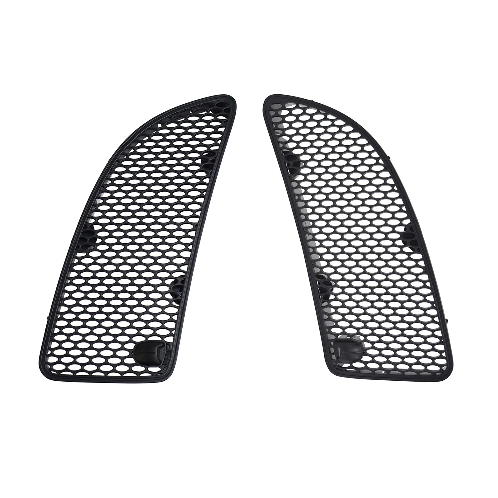 2x Front Hood Vent Grille Cover For Mercedes R171 SLK280 SLK300 SLK350 2005-2011