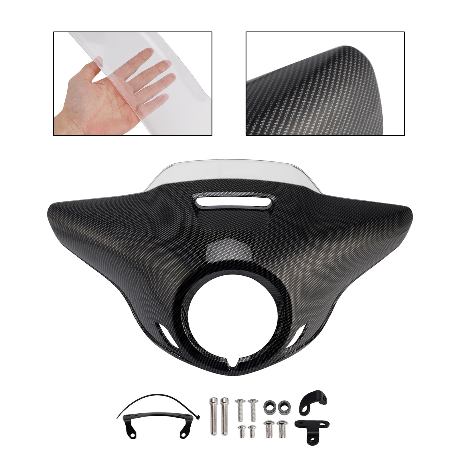 Windshield WindScreen Headlight Fairing fit for HONDA CM300 CM500 2021-2024