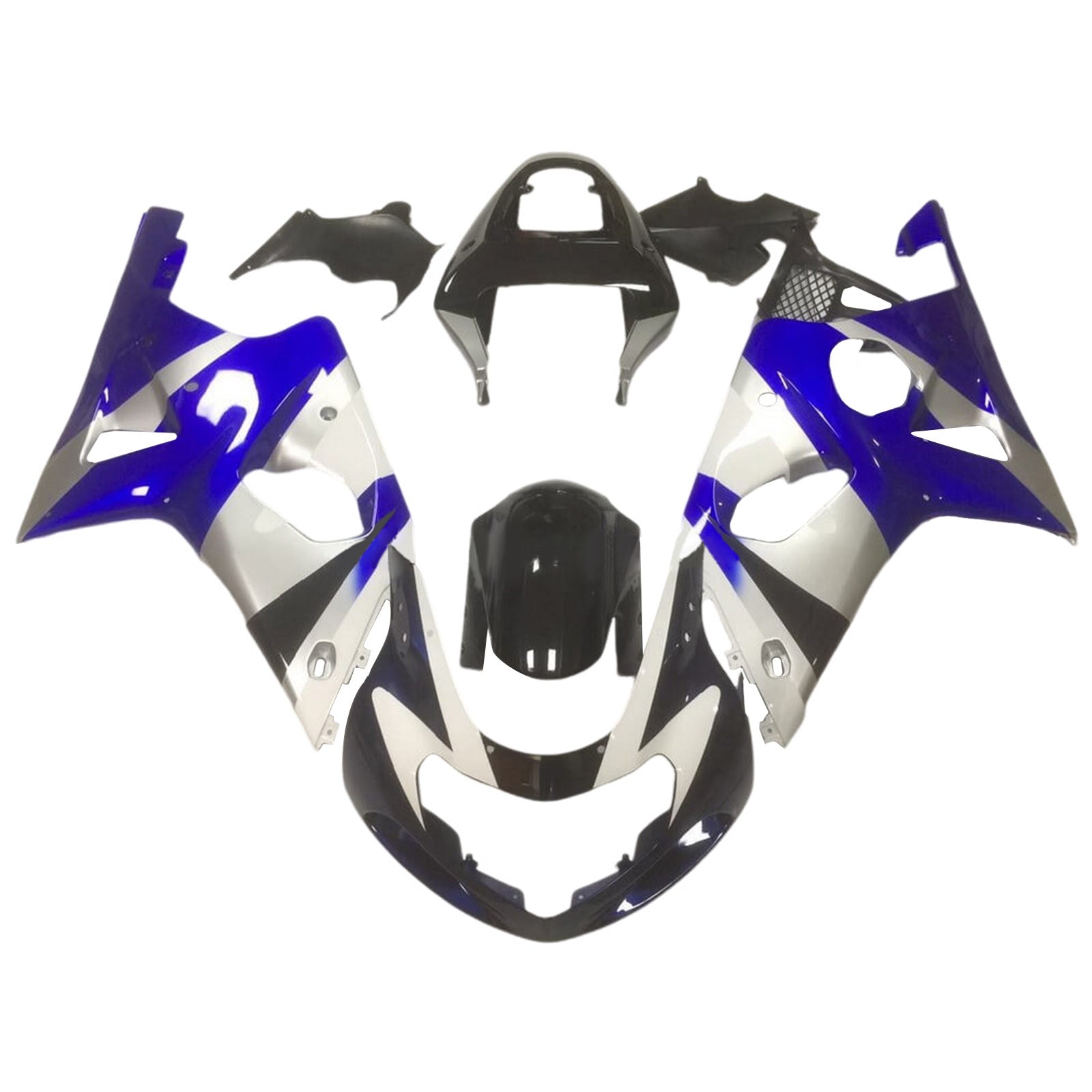2000-2002 Suzuki gsxr1000 k1 k2 kit de carénage kit de carrosserie en plastique