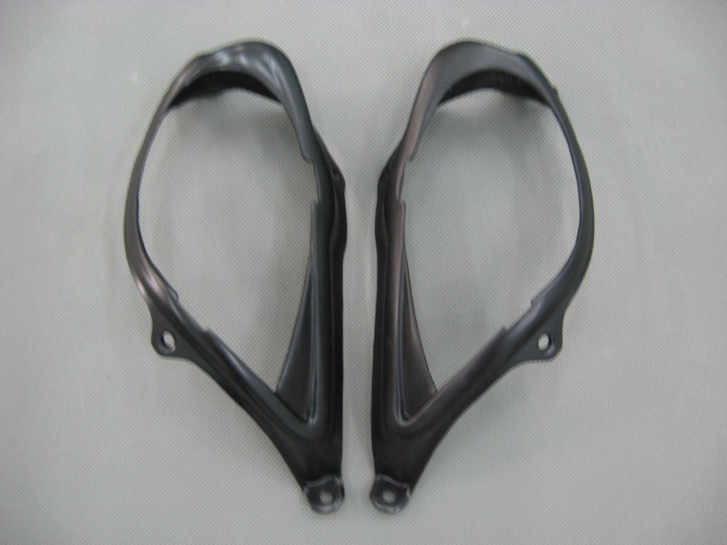 2007-2008 Kawasaki ZX6R ZX636 Fairings Black Ninja Racing Generic