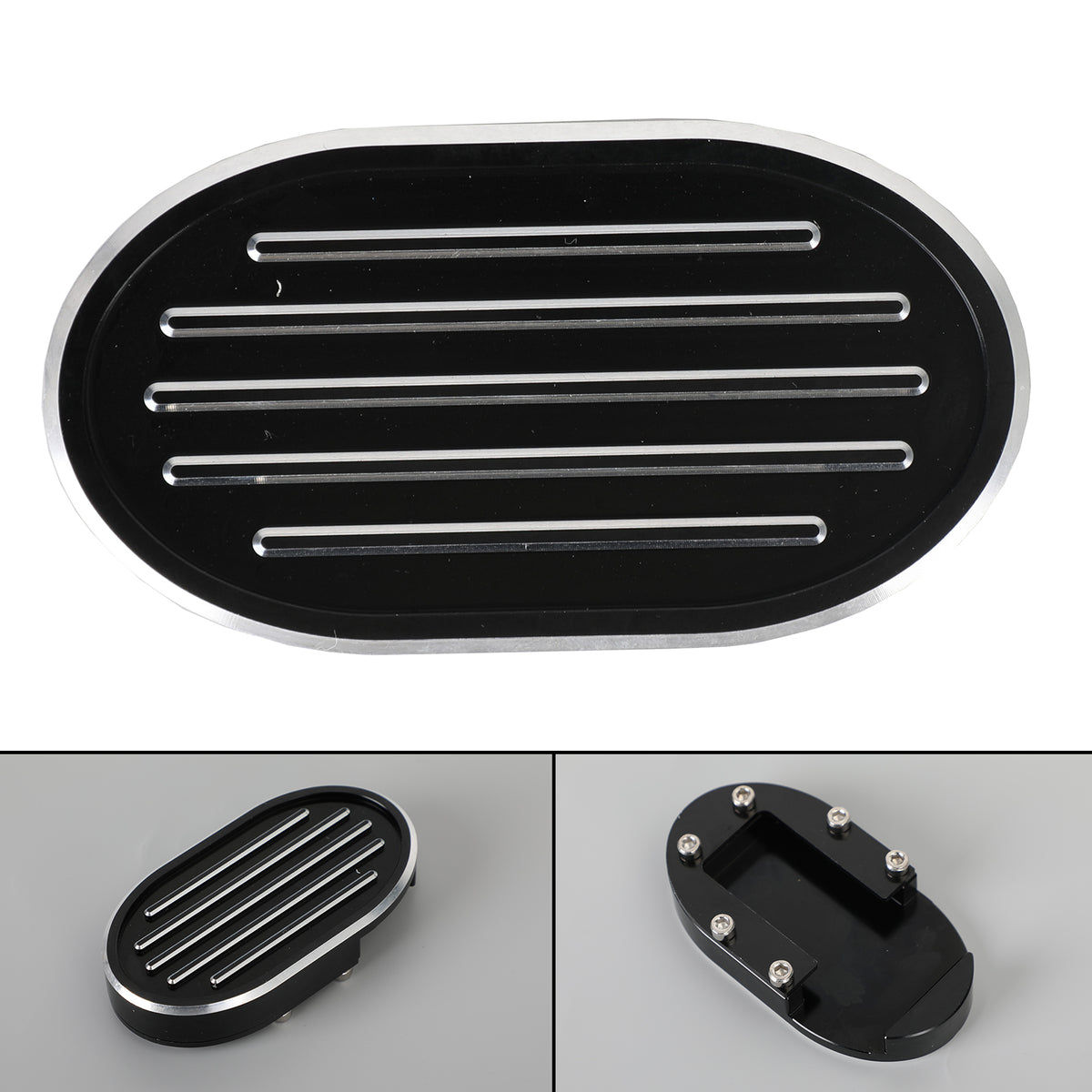 Harley Xl1200 all years Extension Brake Foot Pedal Enlarger Pad Aluminium Black Generic