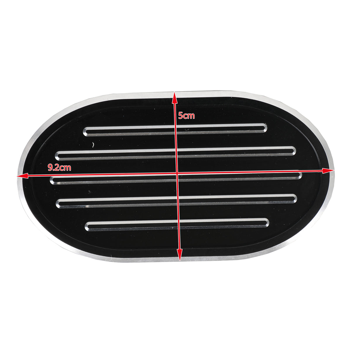 Harley Xl1200 all years Extension Brake Foot Pedal Enlarger Pad Aluminium Black Generic