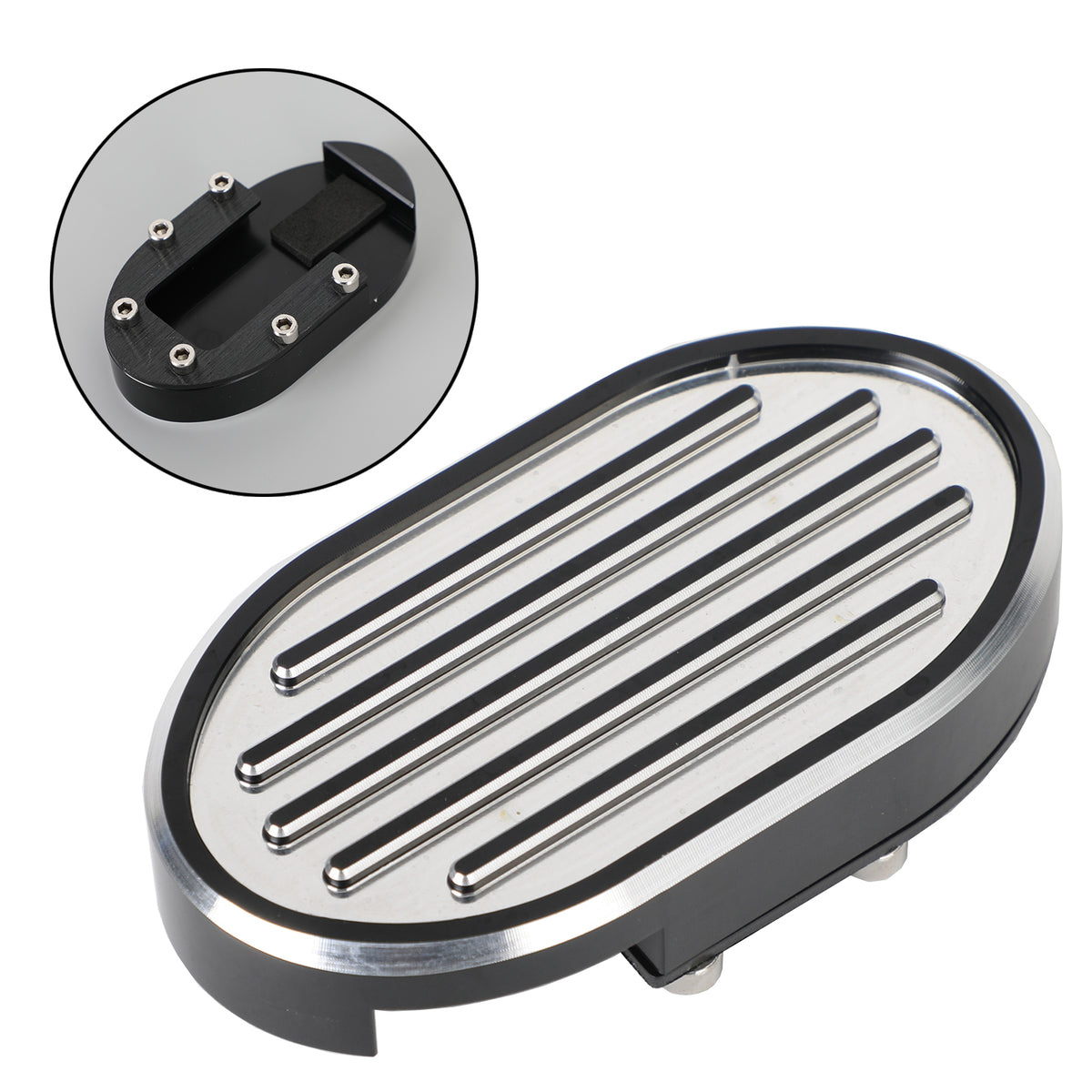 Harley Xl1200 all years Extension Brake Foot Pedal Enlarger Pad Aluminium Black Generic