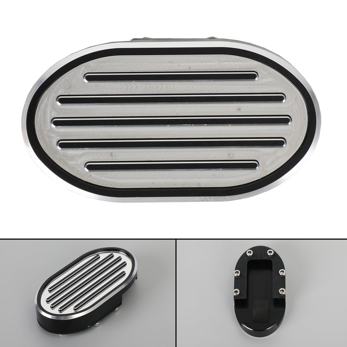 Harley Xl883 all years Extension Brake Foot Pedal Enlarger Pad Aluminium Black Generic