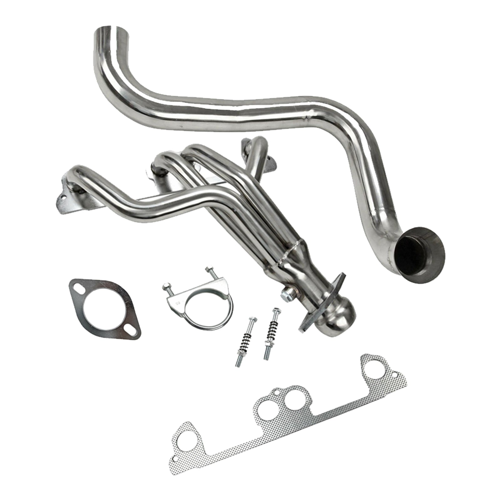 Cabeçalho do coletor de aço inoxidável Jeep Wrangler TJ 1997-1999 2.5L L4