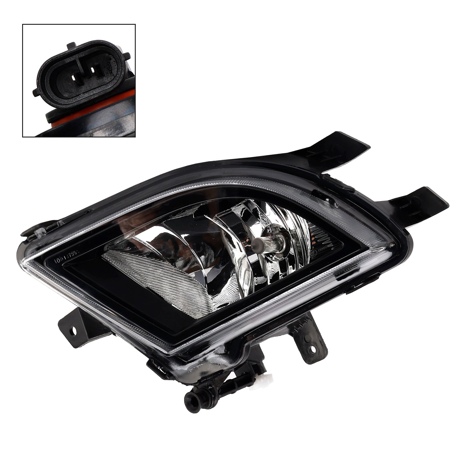 2015-2018 VW Volkswagen Jetta Front Left Bumper Clear Lens Fog Light Lamp