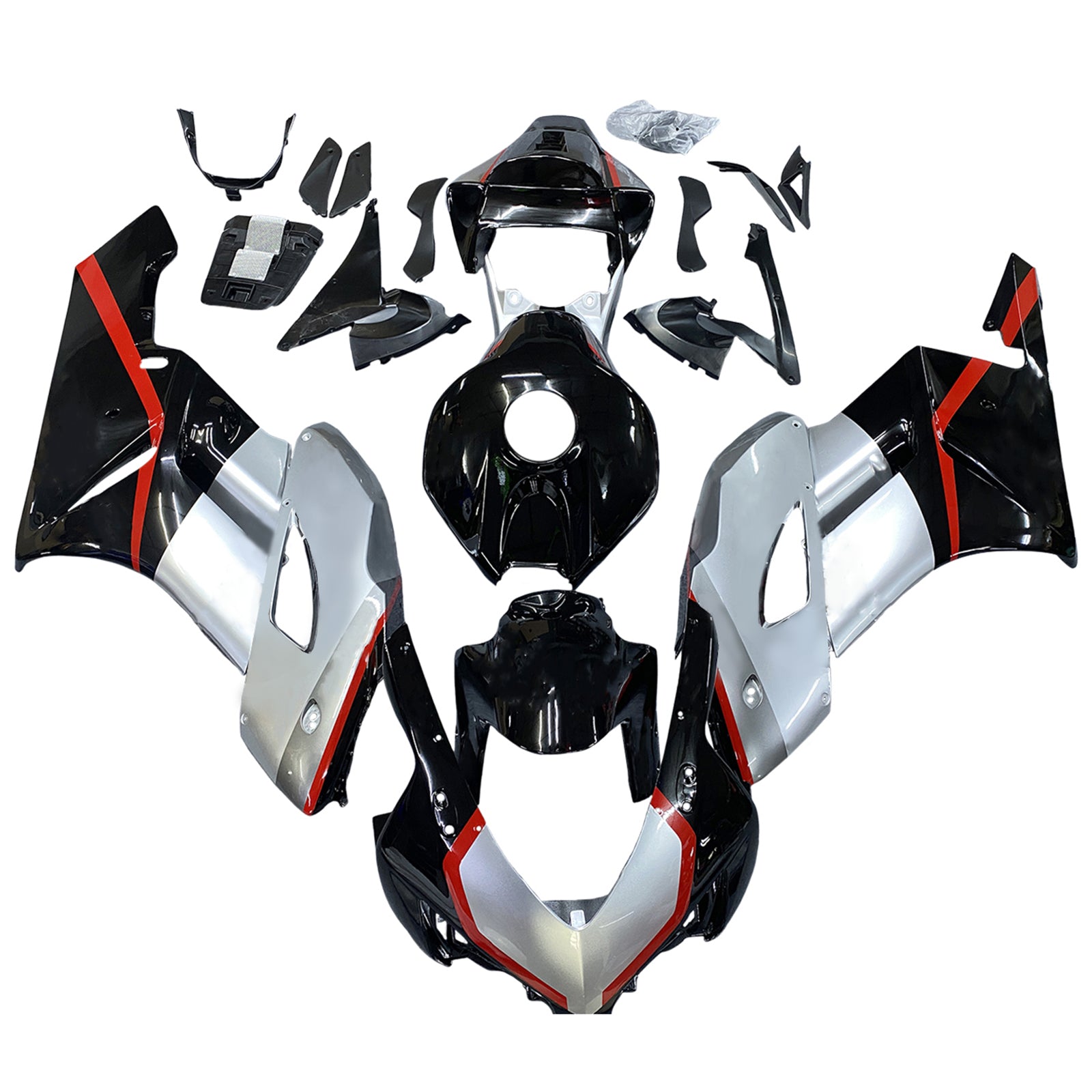 Einspritzverkleidungssatz Karosserie Kunststoff ABS für Honda CBR1000RR 2004-2005