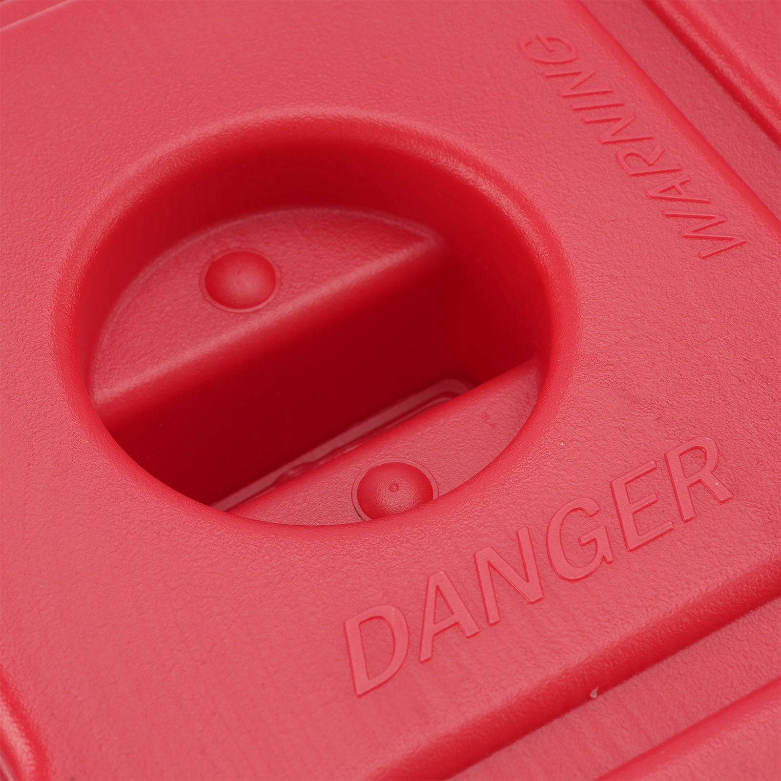 5L Red Plastic Jerry Can Spare Petrol Oil Fuel Tank for Motorcycle ATV UTV