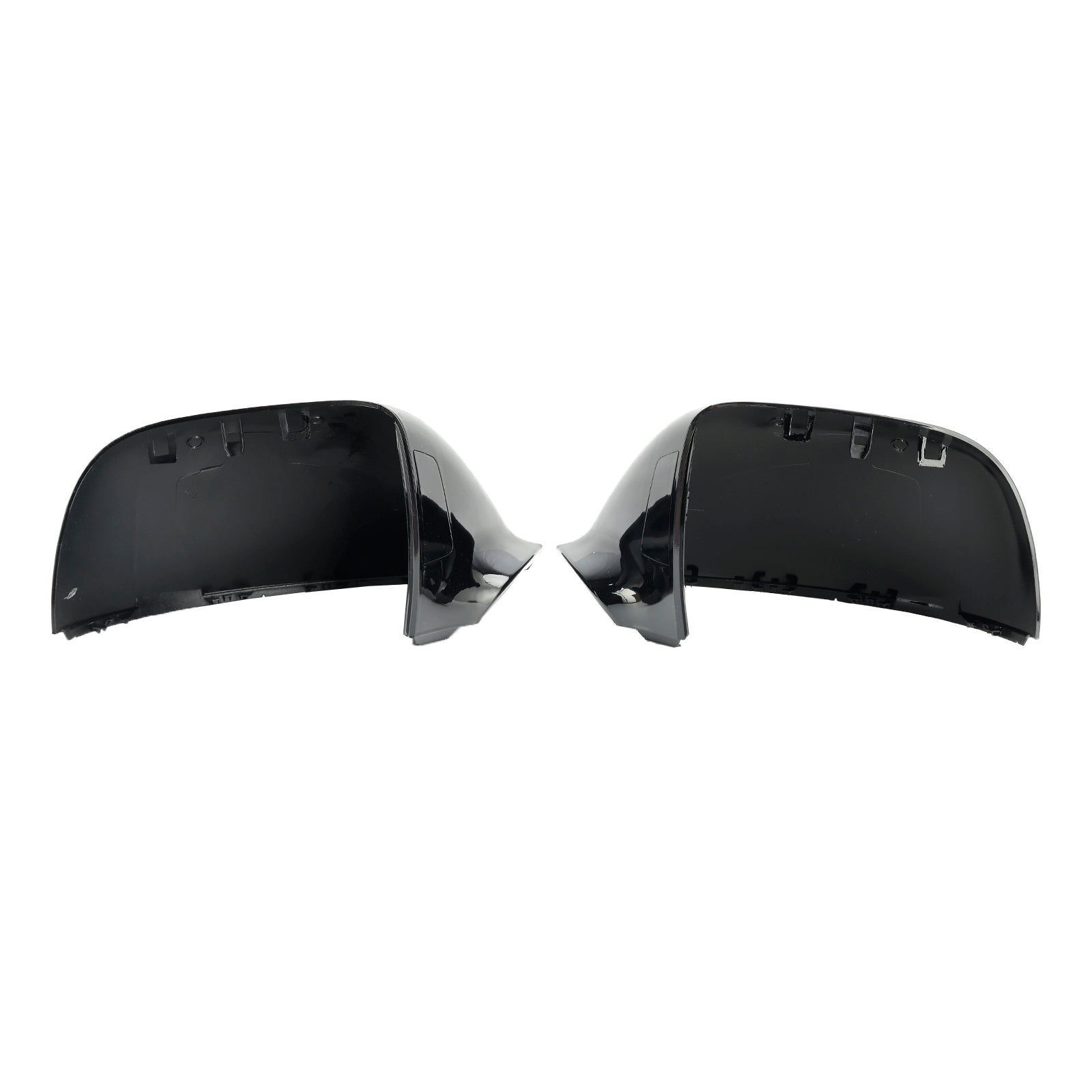 2010-2015 VW T5 Transporter Caravelle Multivan Gloss Black Wing Door Mirror Cover Caps Gauche + Droite