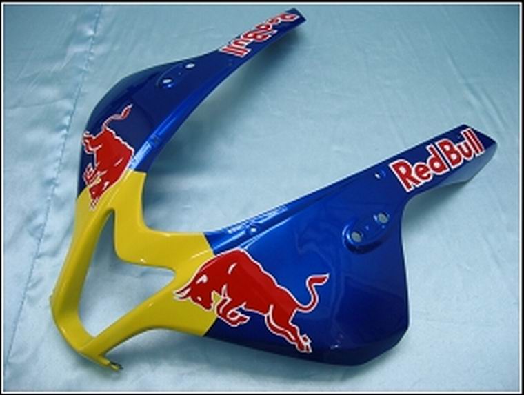 2007-2008 Honda CBR 600 RR Bleu Red Bull Racing Carénages Générique