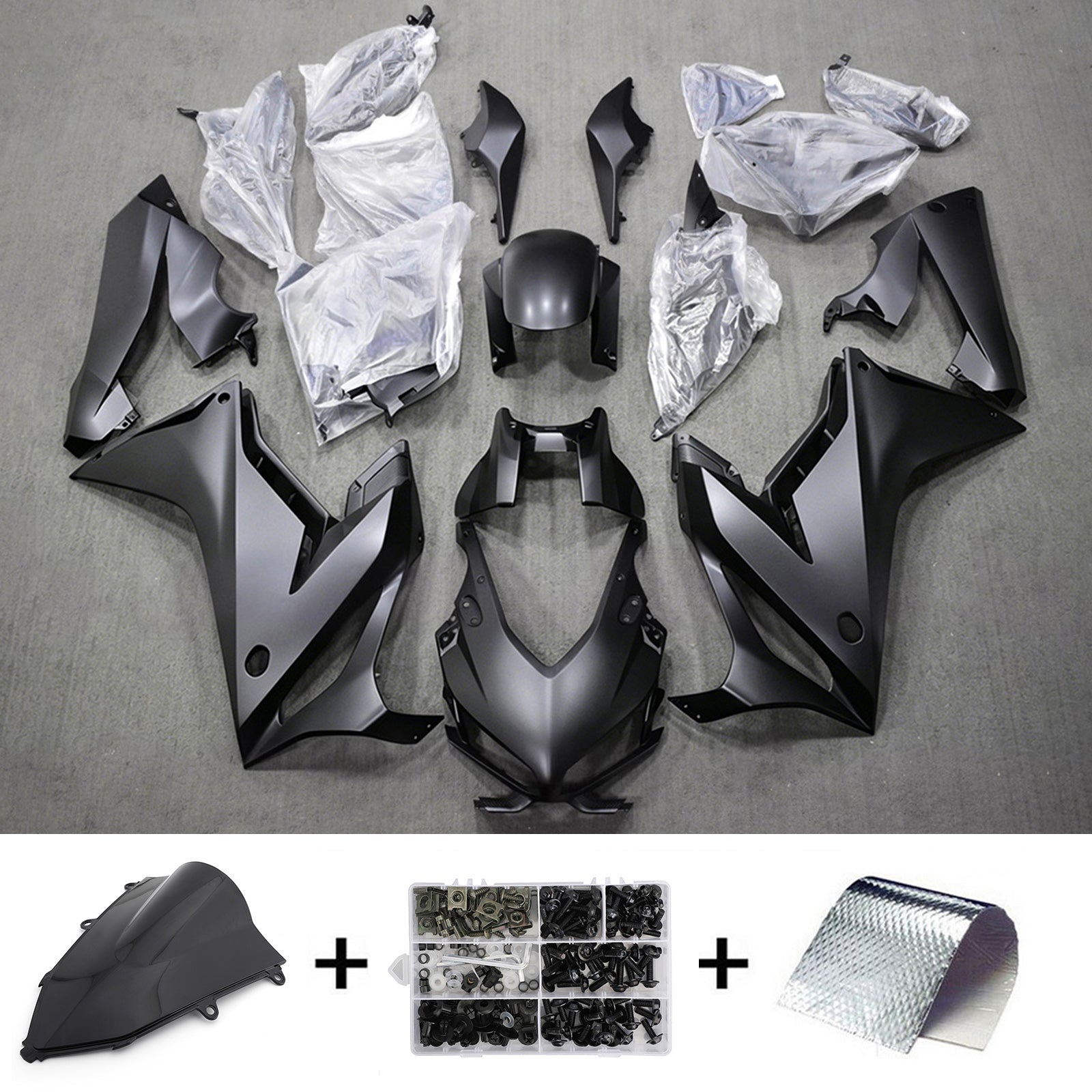 Injection Fairing Kit Bodywork Plastic ABS For Honda CBR650R 2019-2020