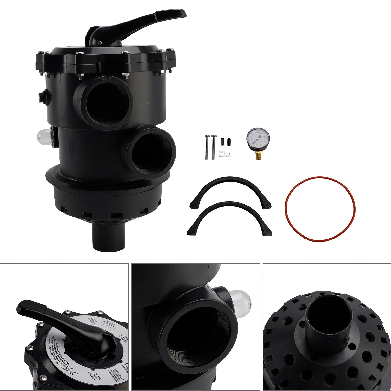 SP071620T Vanne multiport VariFlo à montage supérieur pour Hayward Pro Series S S310T2