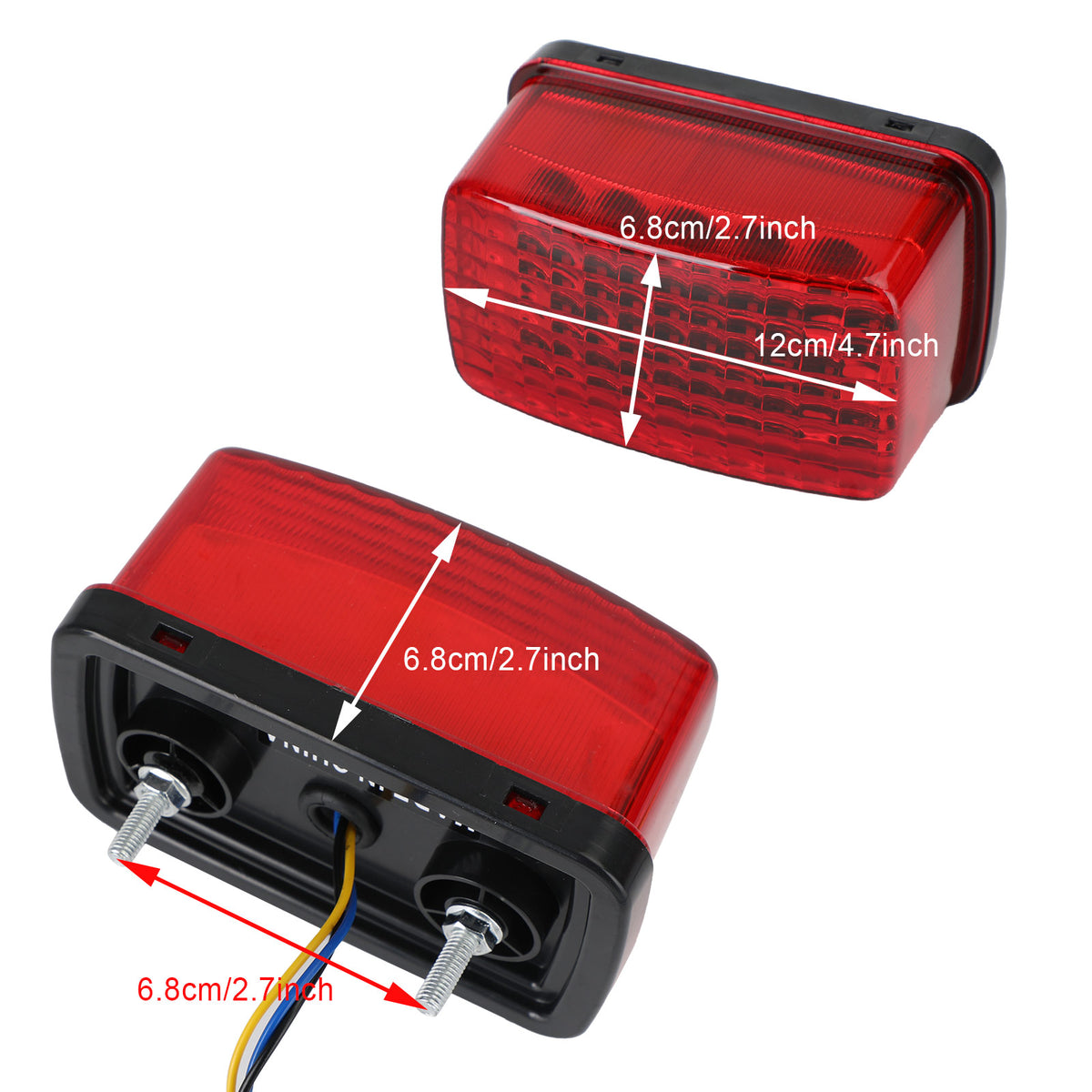 2005-2006 Yamaha Bruin 250 LED Tail light Red Generic